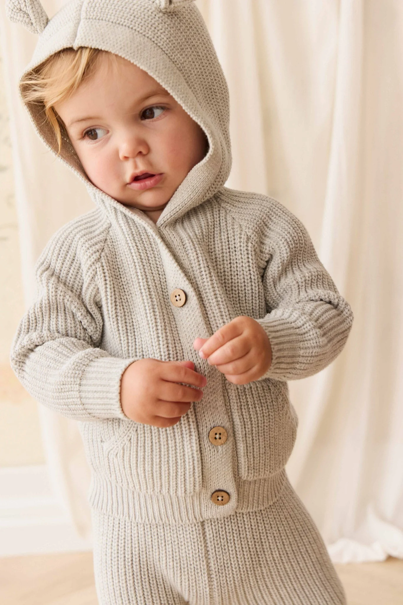 OG Bear Knit - Light Grey Marle - Image 4