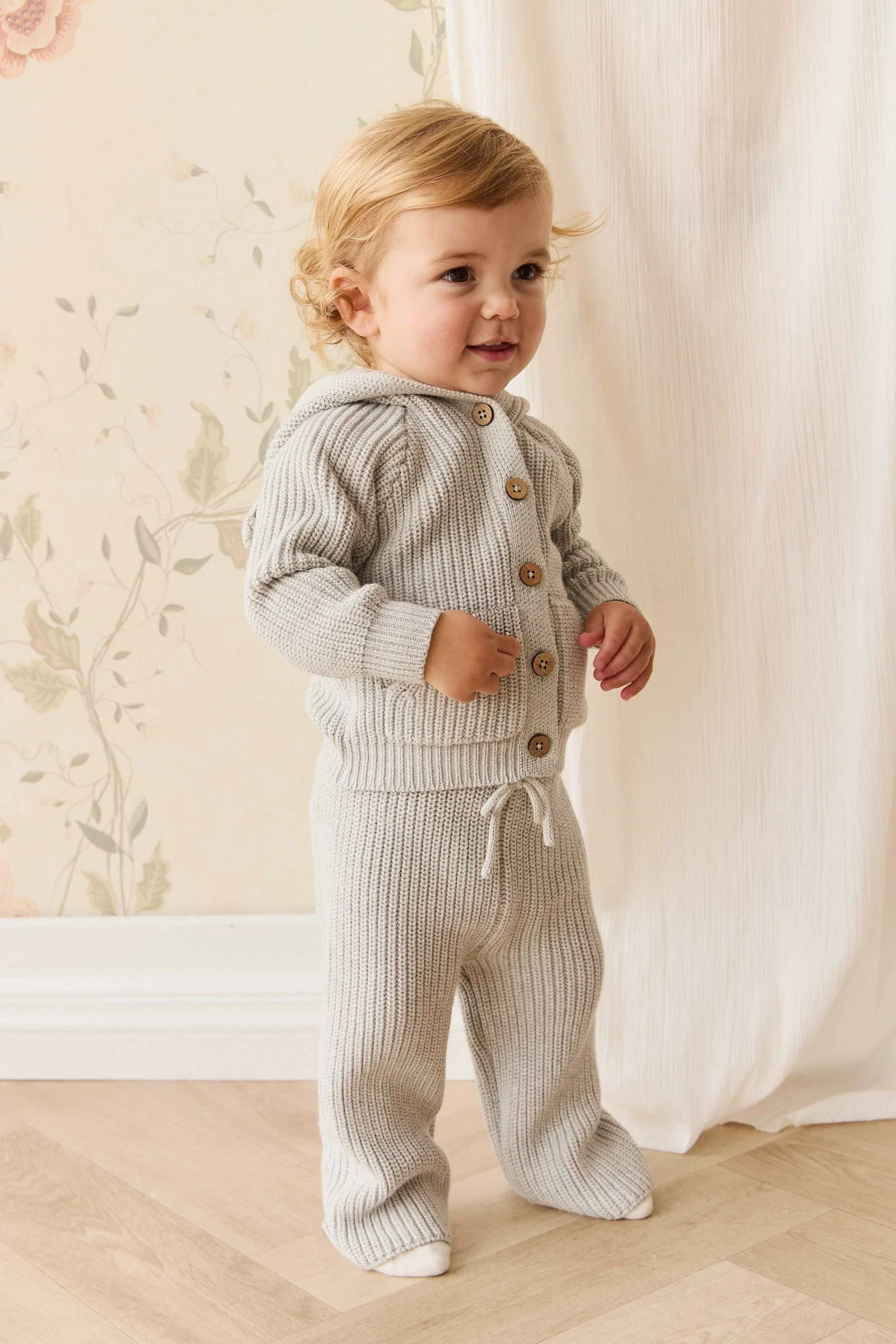 OG Bear Knit - Light Grey Marle - Image 5