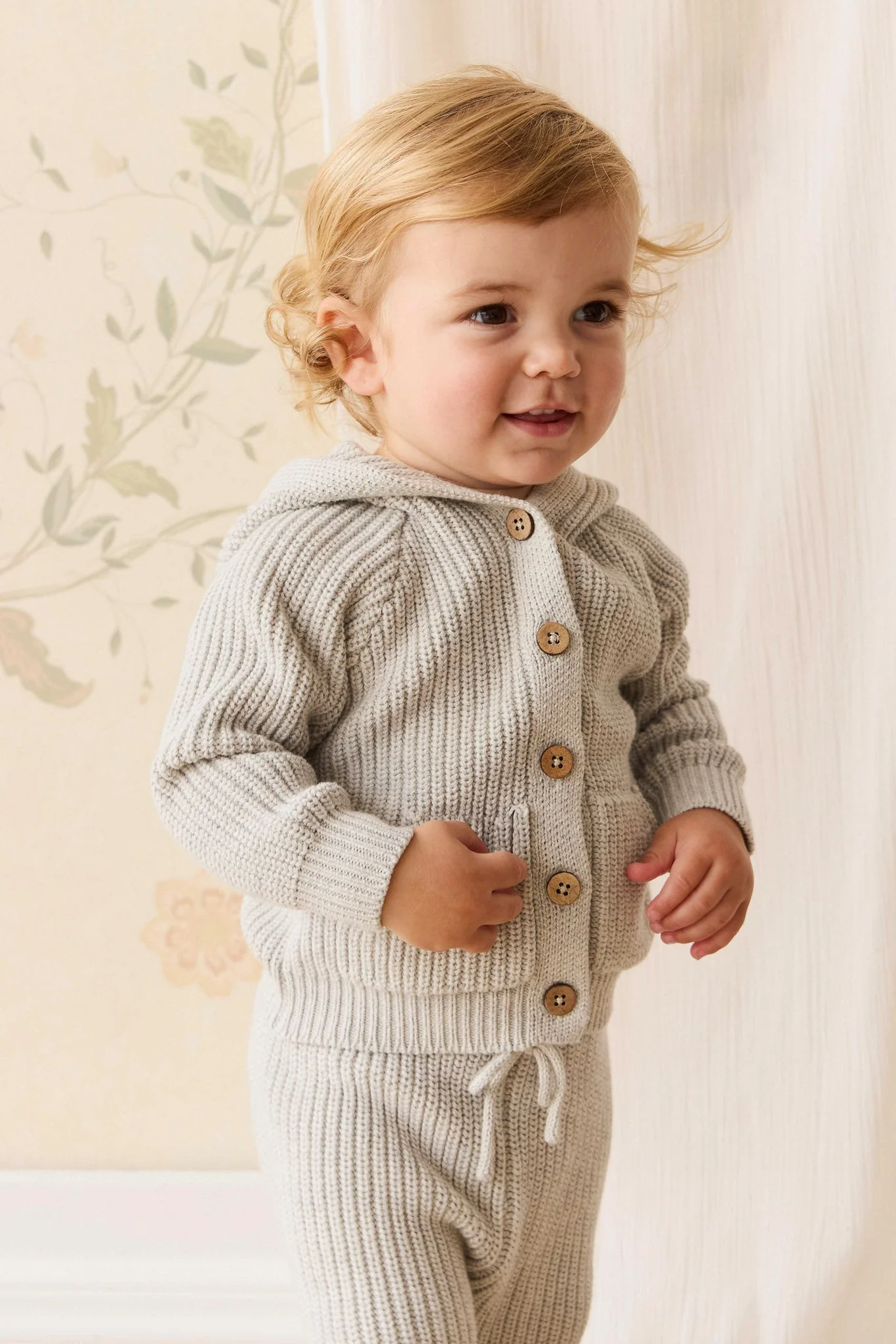 OG Bear Knit - Light Grey Marle - Image 7