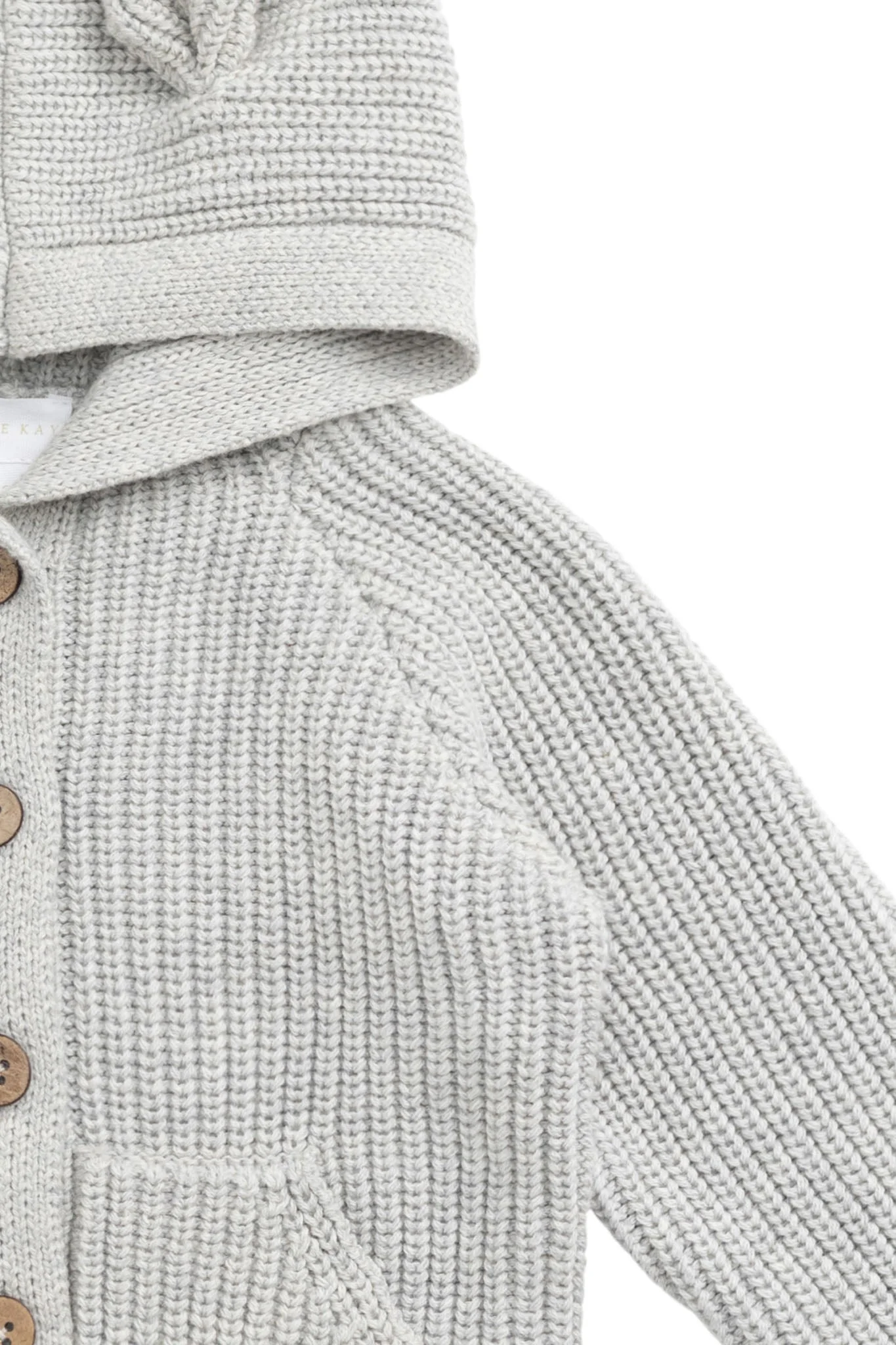 OG Bear Knit - Light Grey Marle - Image 8