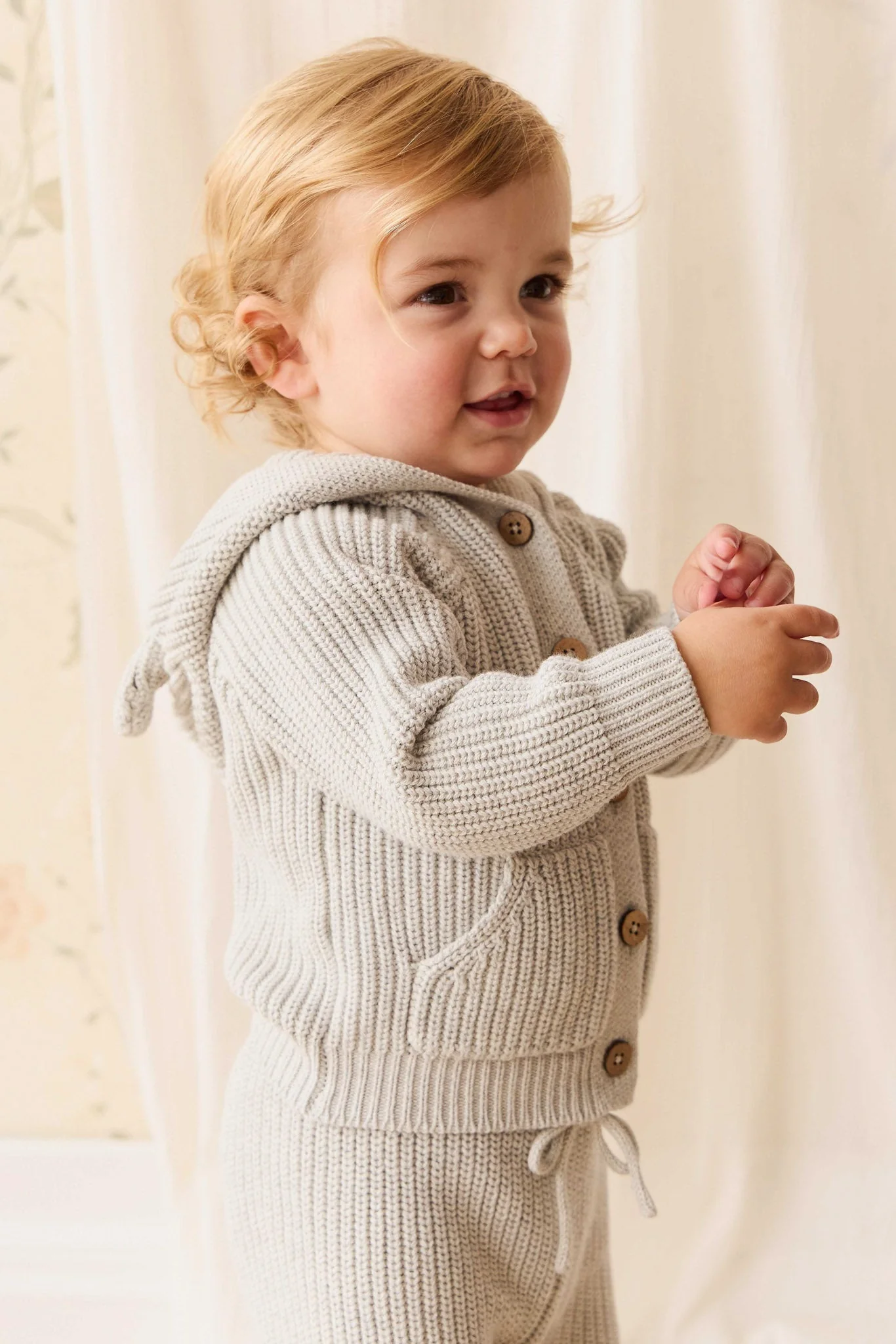 OG Morgan Knit Pant - Light Grey Marle - Image 5