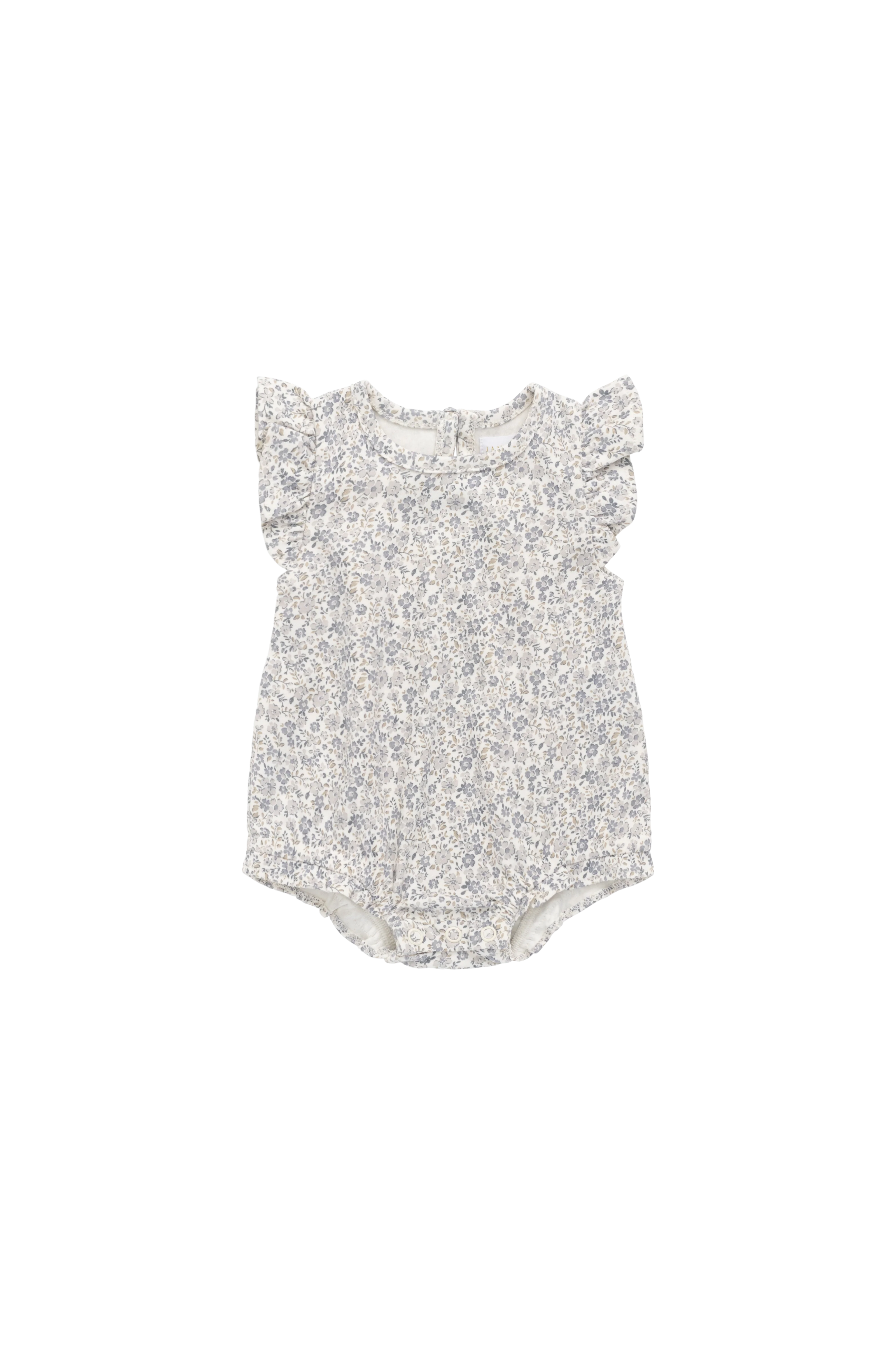 Organic Cotton Adrienne Playsuit - Tully Grey - Image 2