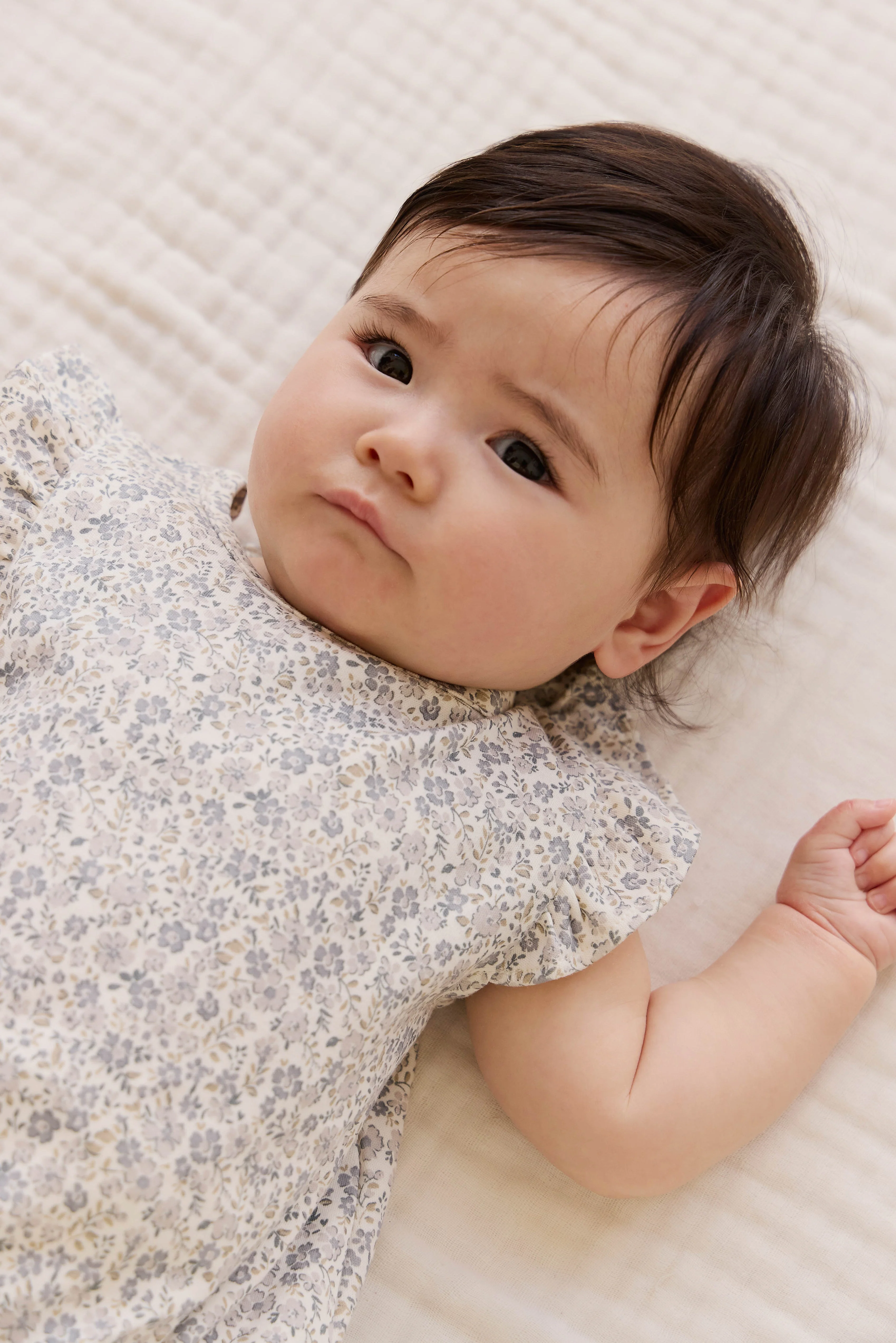 Organic Cotton Adrienne Playsuit - Tully Grey - Image 5