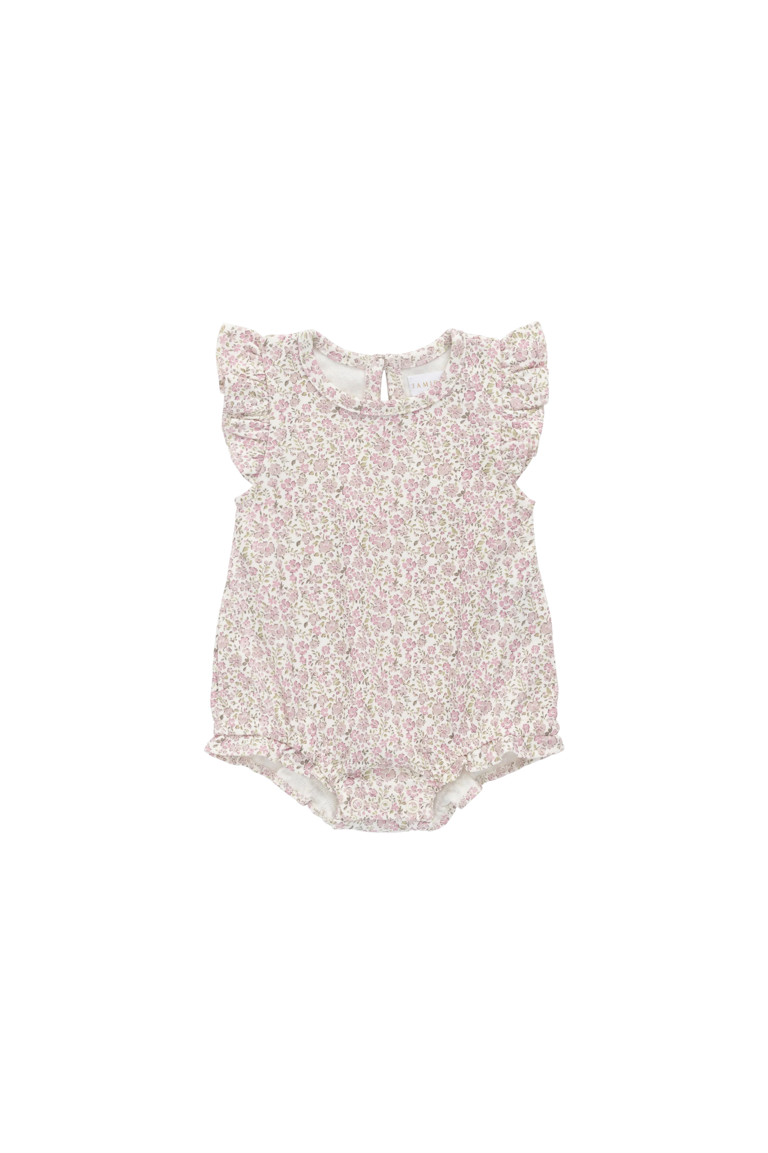 Organic Cotton Adrienne Playsuit - Tully Mauve - Image 2