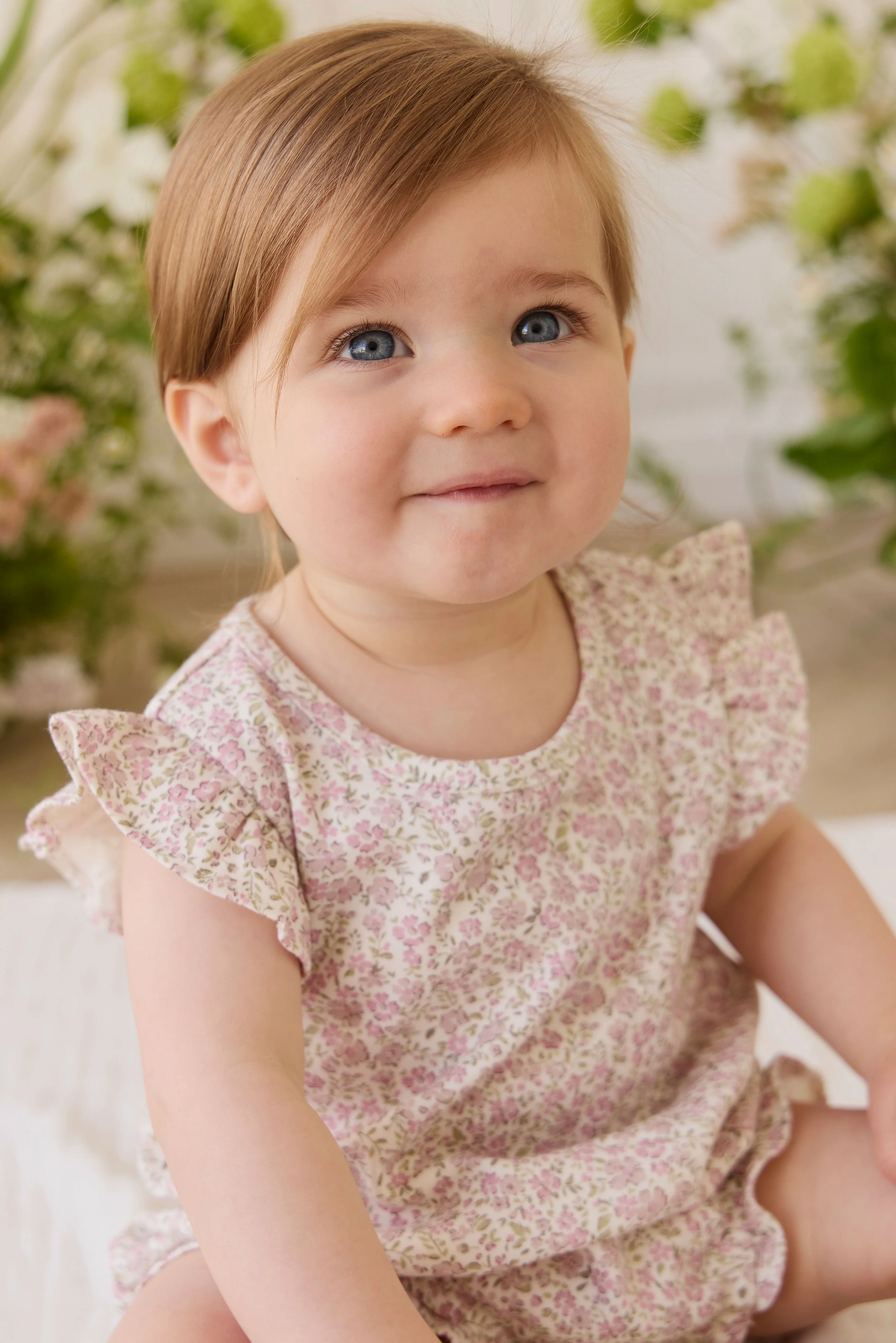 Organic Cotton Adrienne Playsuit - Tully Mauve - Image 4