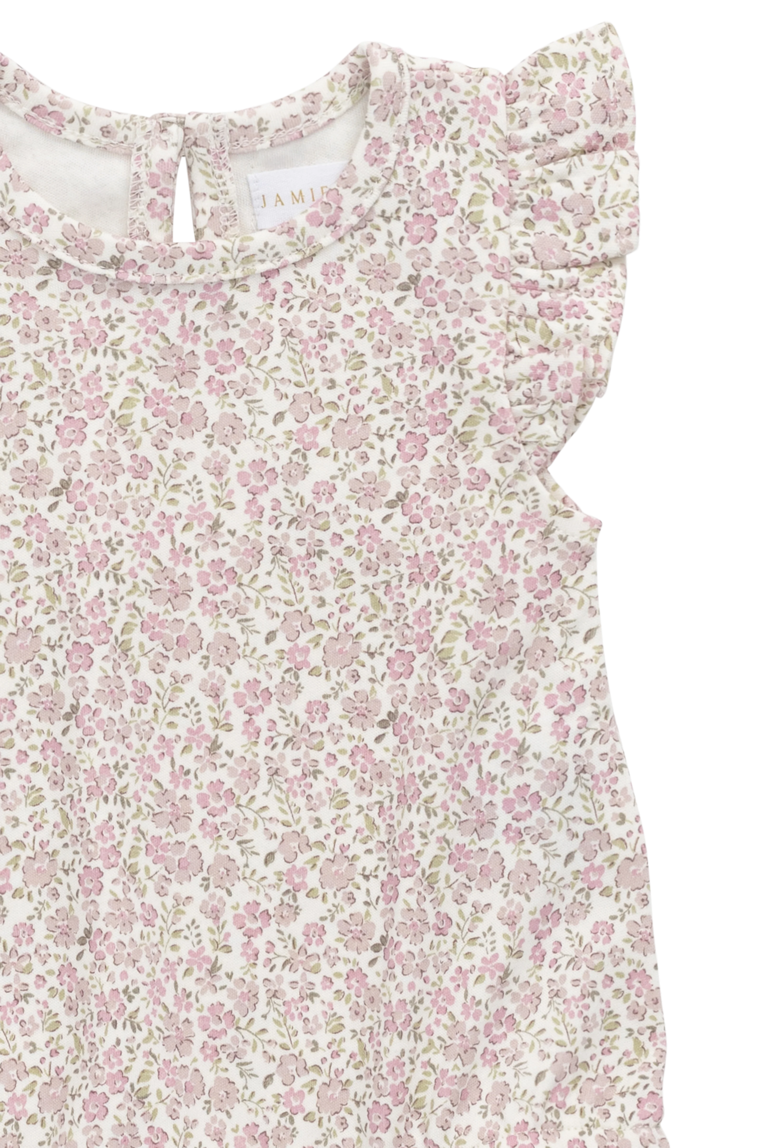 Organic Cotton Adrienne Playsuit - Tully Mauve - Image 6
