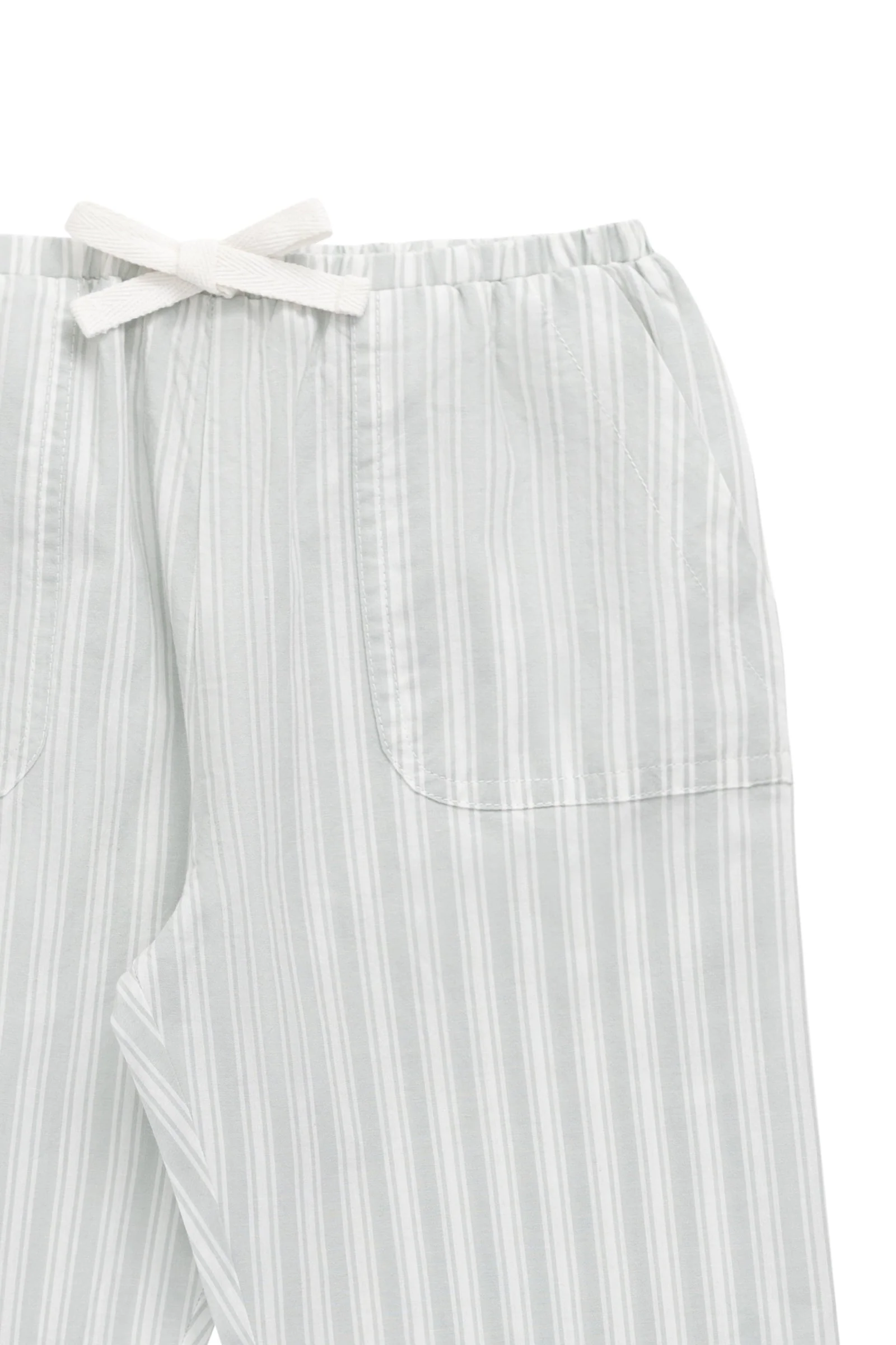 Organic Cotton Albie Pant - Variegated Stripe Shoreline - Image 4