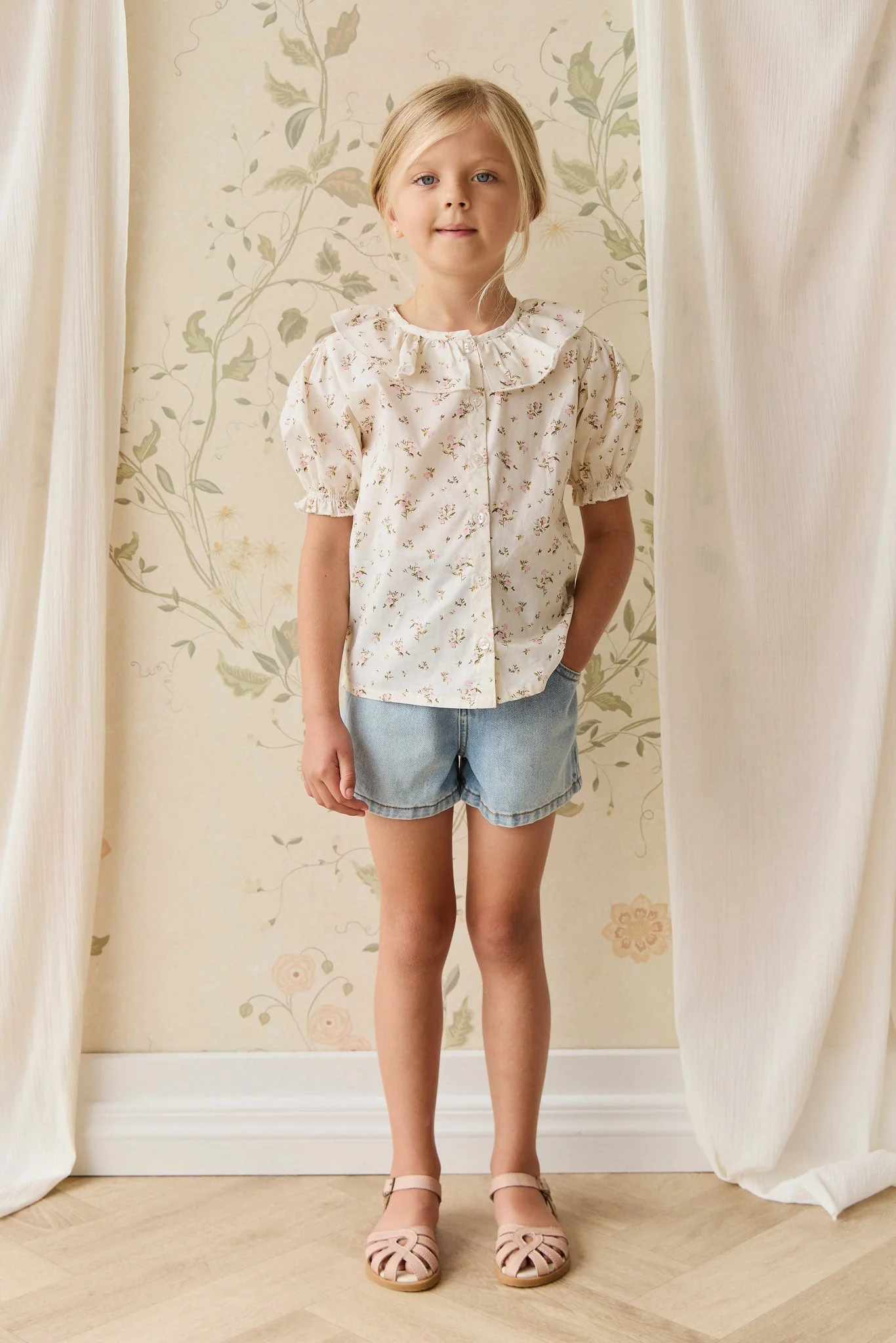 Organic Cotton Alora Top - Bianca Antique - Image 3