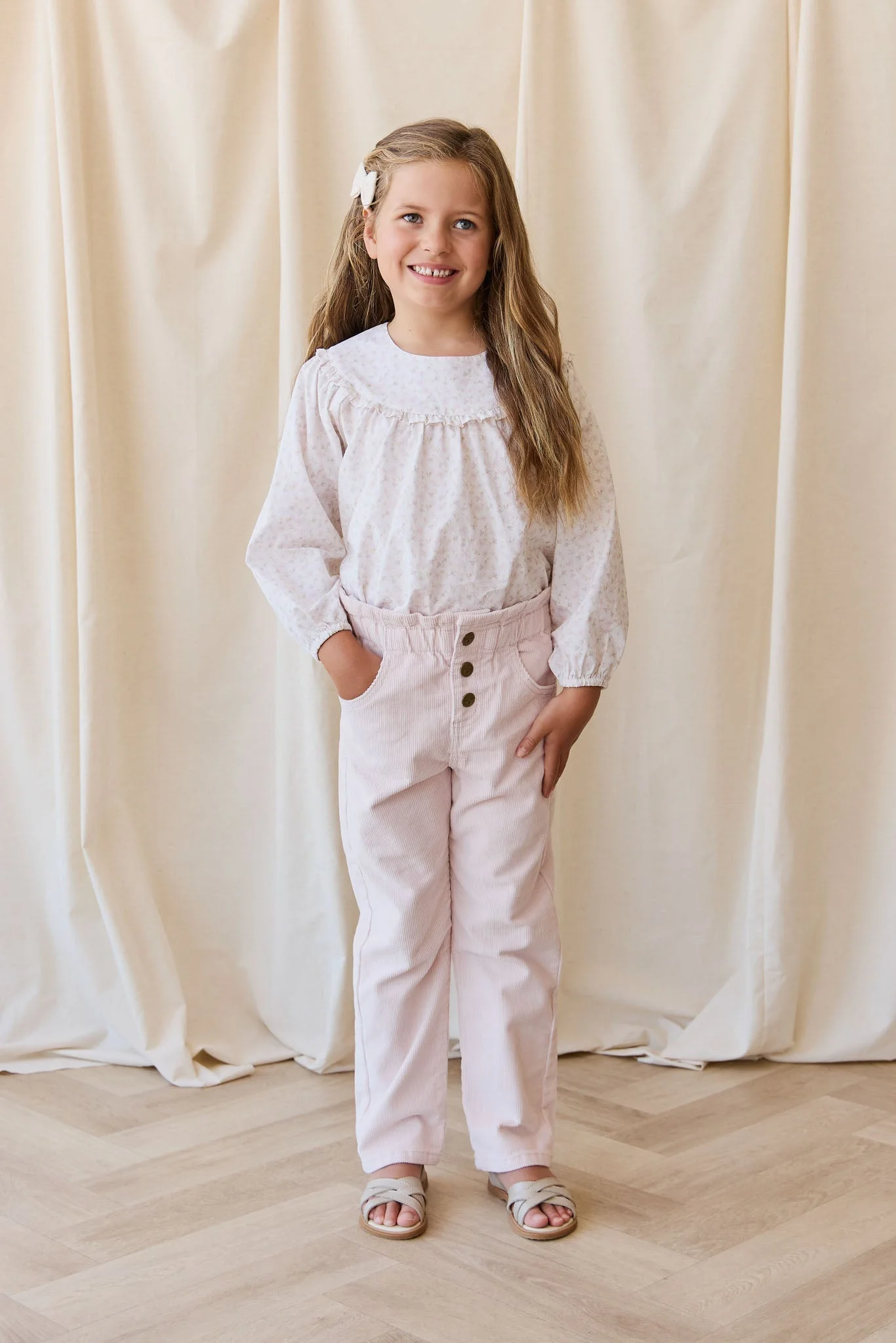 Organic Cotton Amira Blouse - Aries Mauve - Image 3