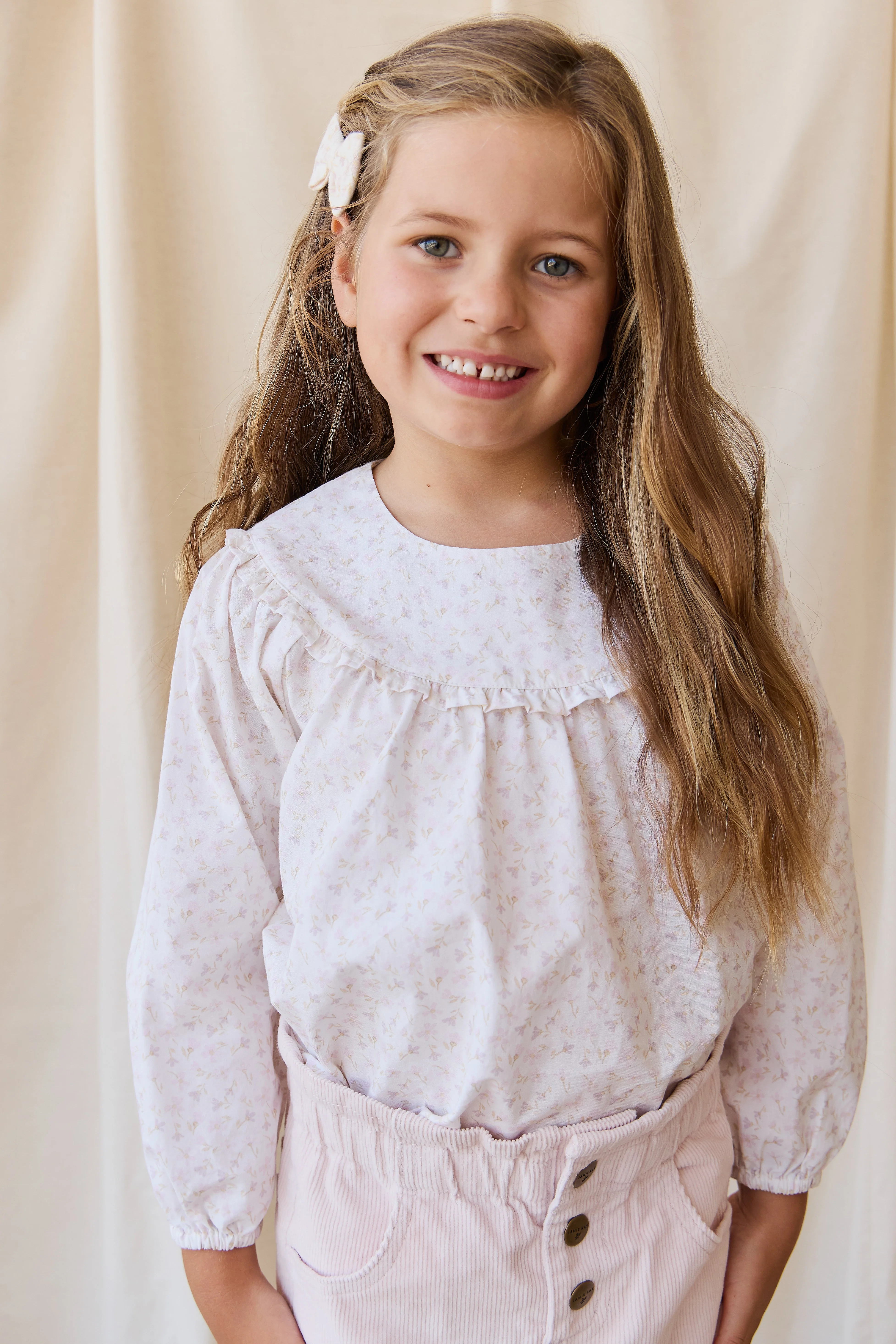 Organic Cotton Amira Blouse - Aries Mauve - Image 6