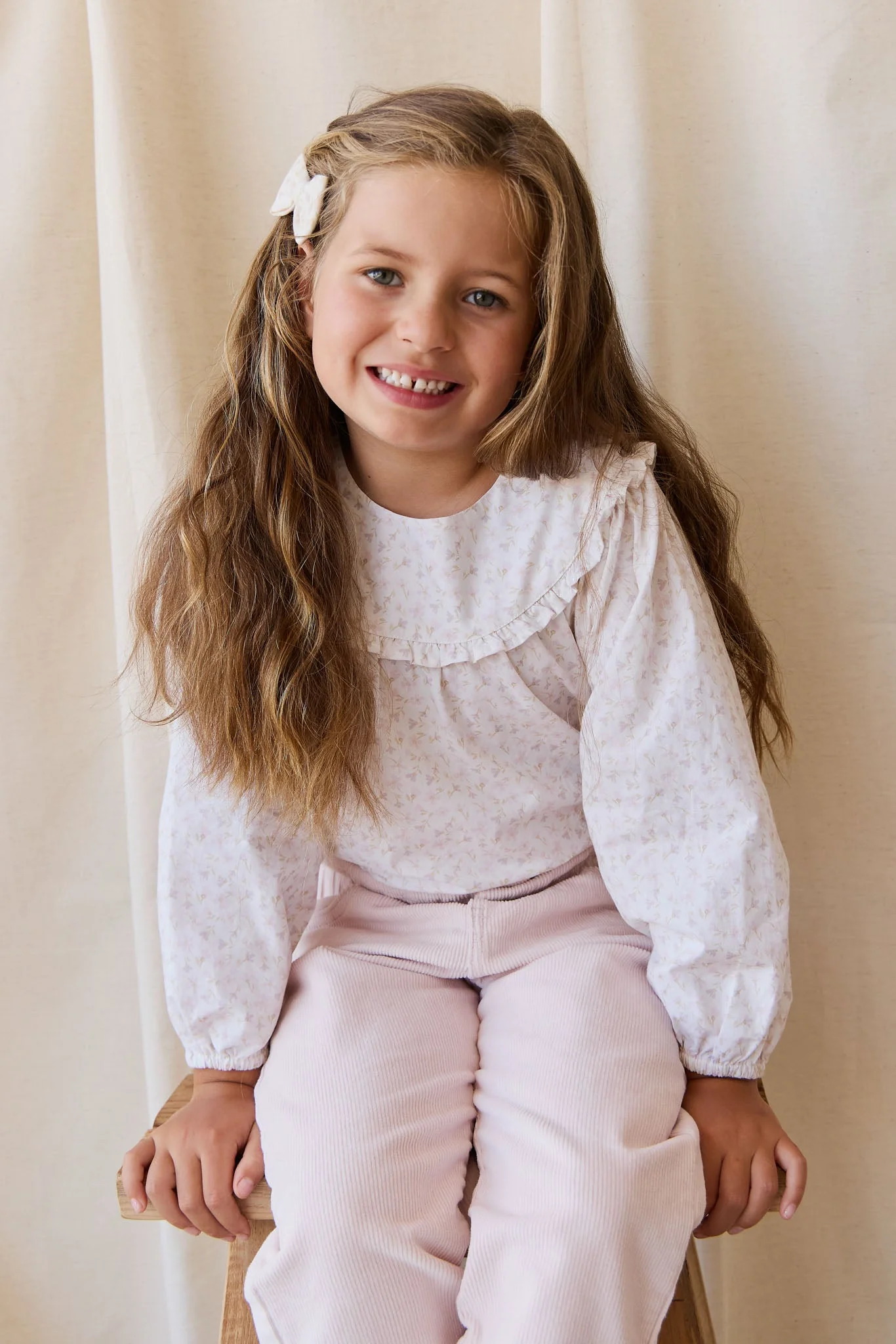 Organic Cotton Amira Blouse - Aries Mauve - Image 7