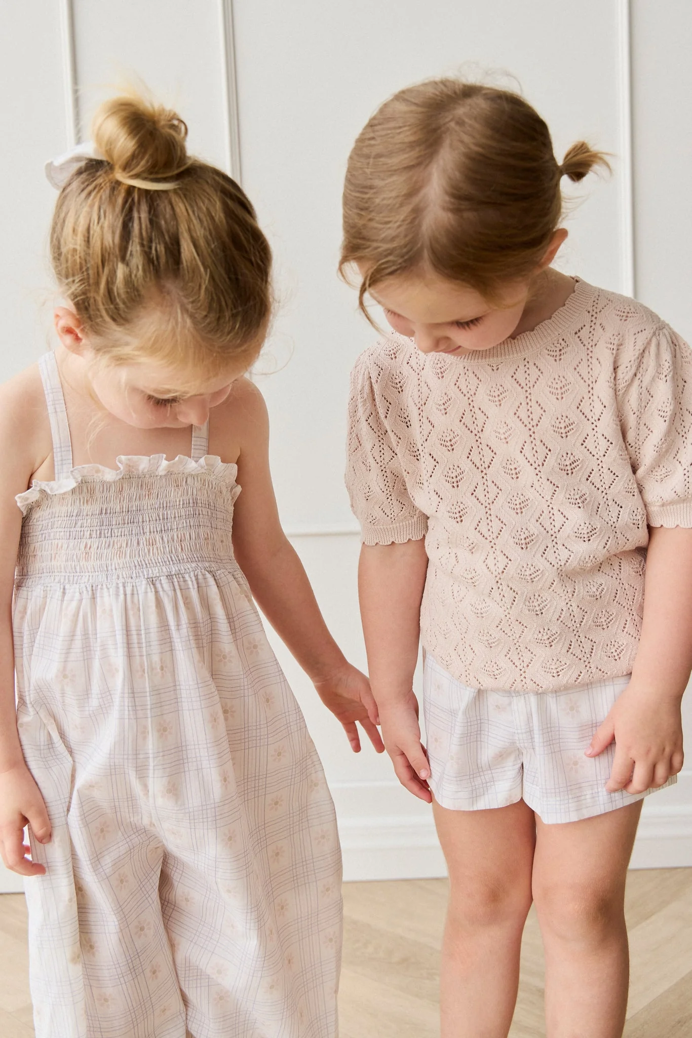 Organic Cotton Arabella Jumpsuit - Marguerite Egret - Image 7