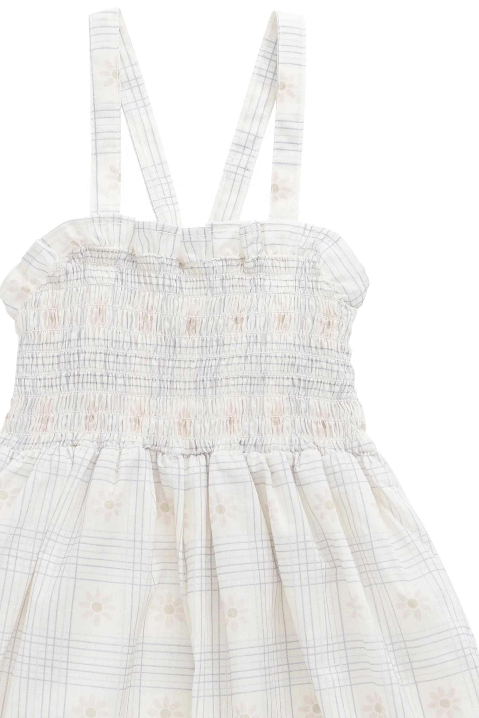 Organic Cotton Arabella Jumpsuit - Marguerite Egret - Image 9