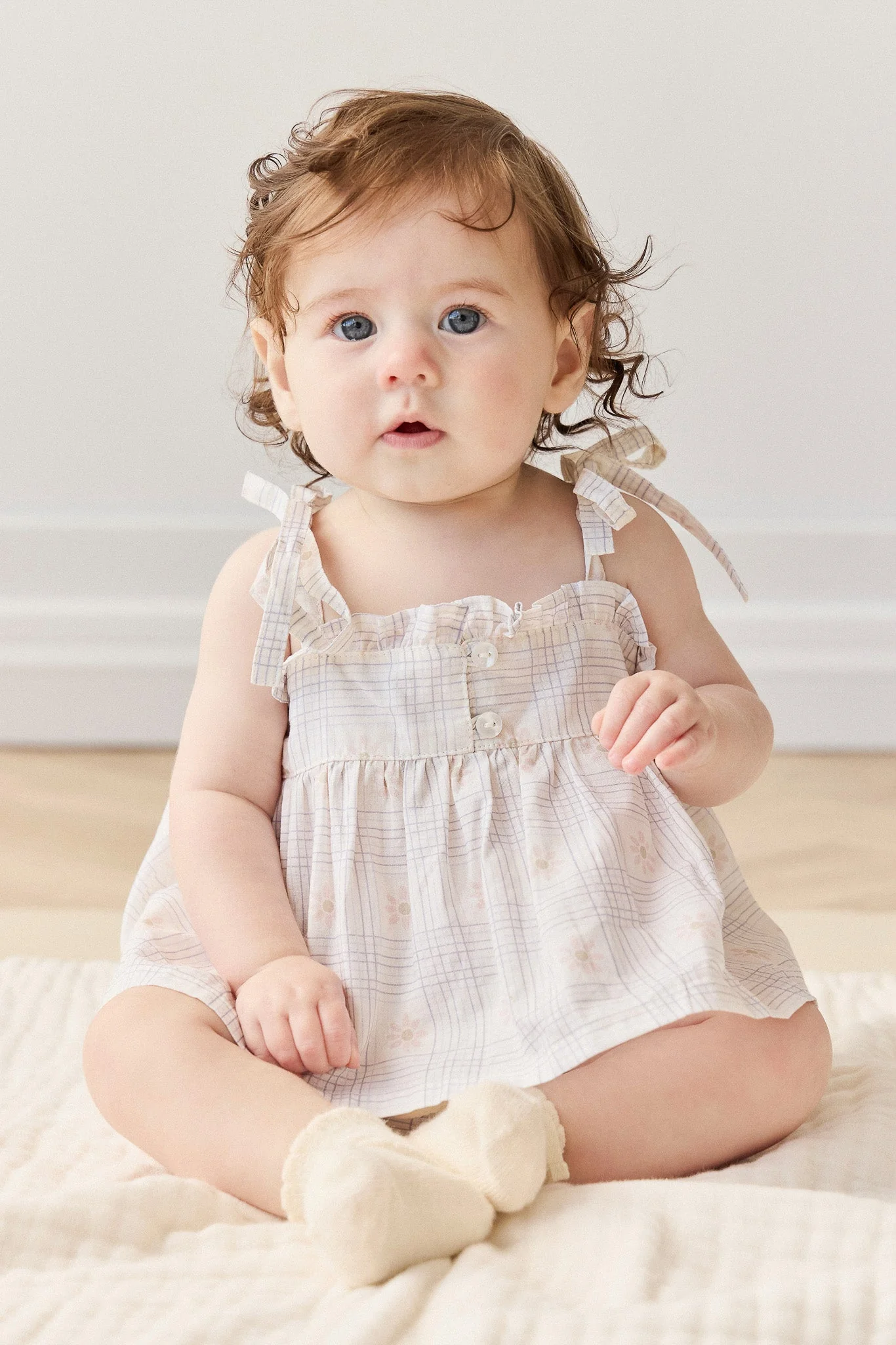 Organic Cotton Ariel Top - Marguerite Egret - Image 4
