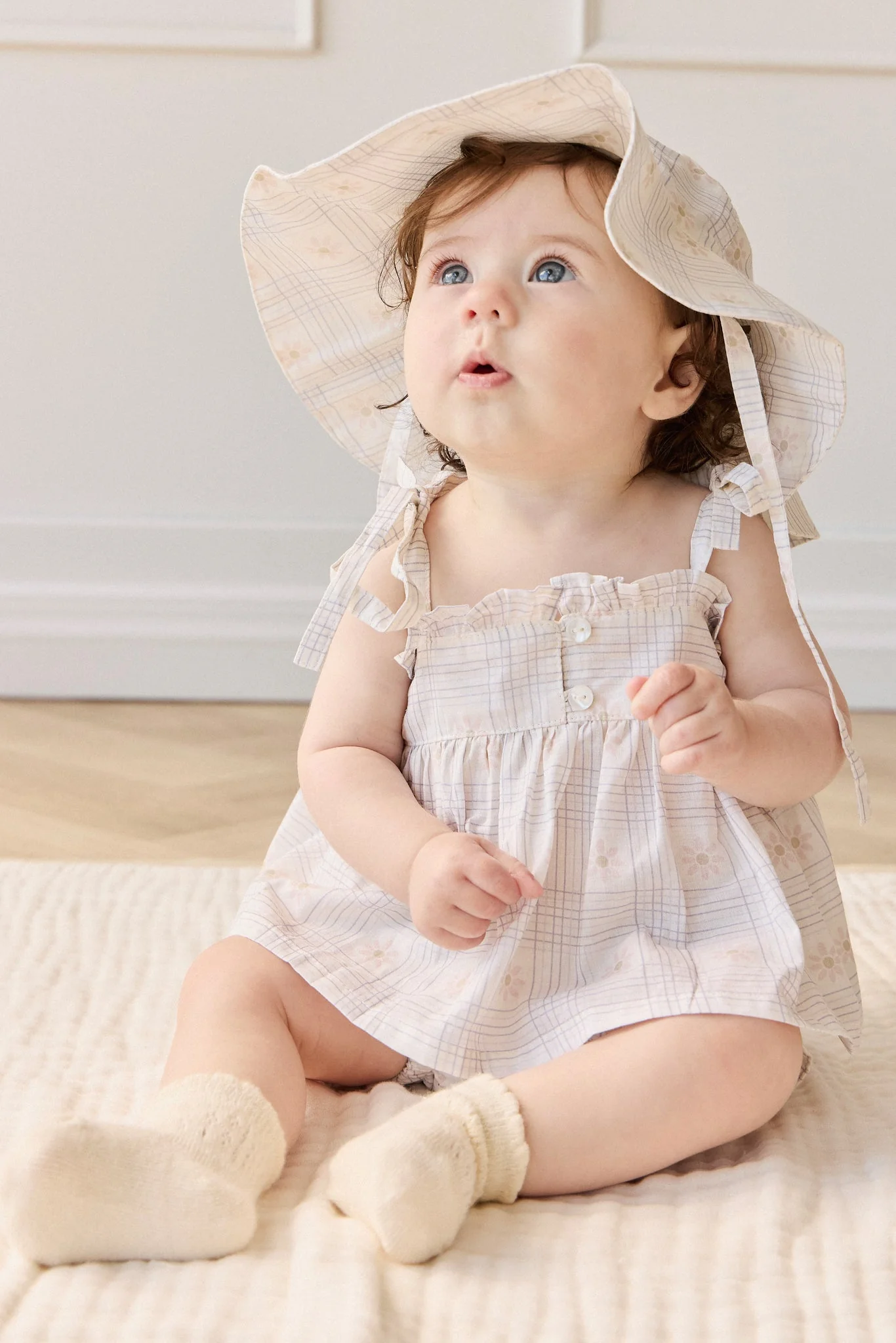 Organic Cotton Ariel Top - Marguerite Egret - Image 6