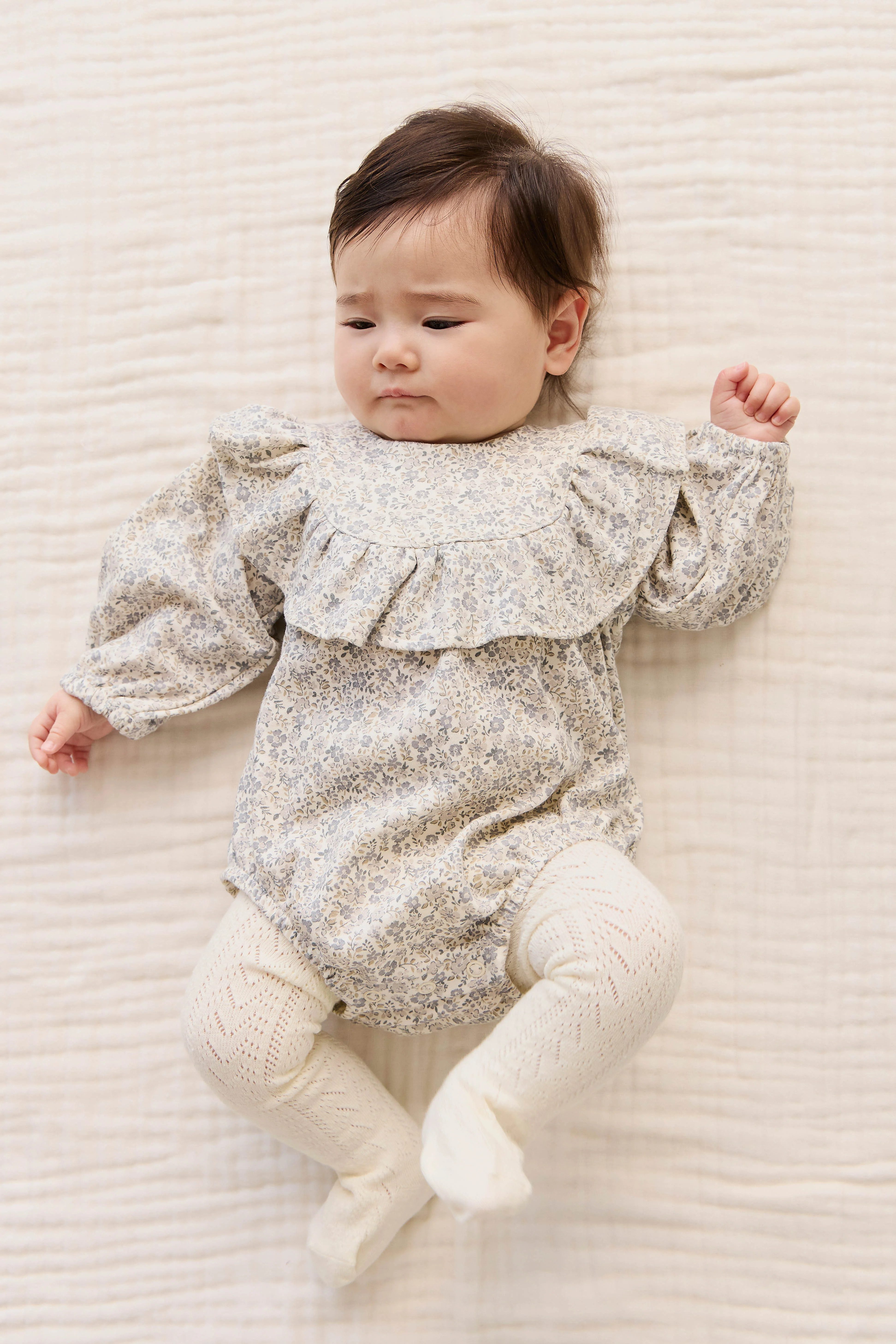 Organic Cotton Aurora Playsuit - Tully Grey - Image 3
