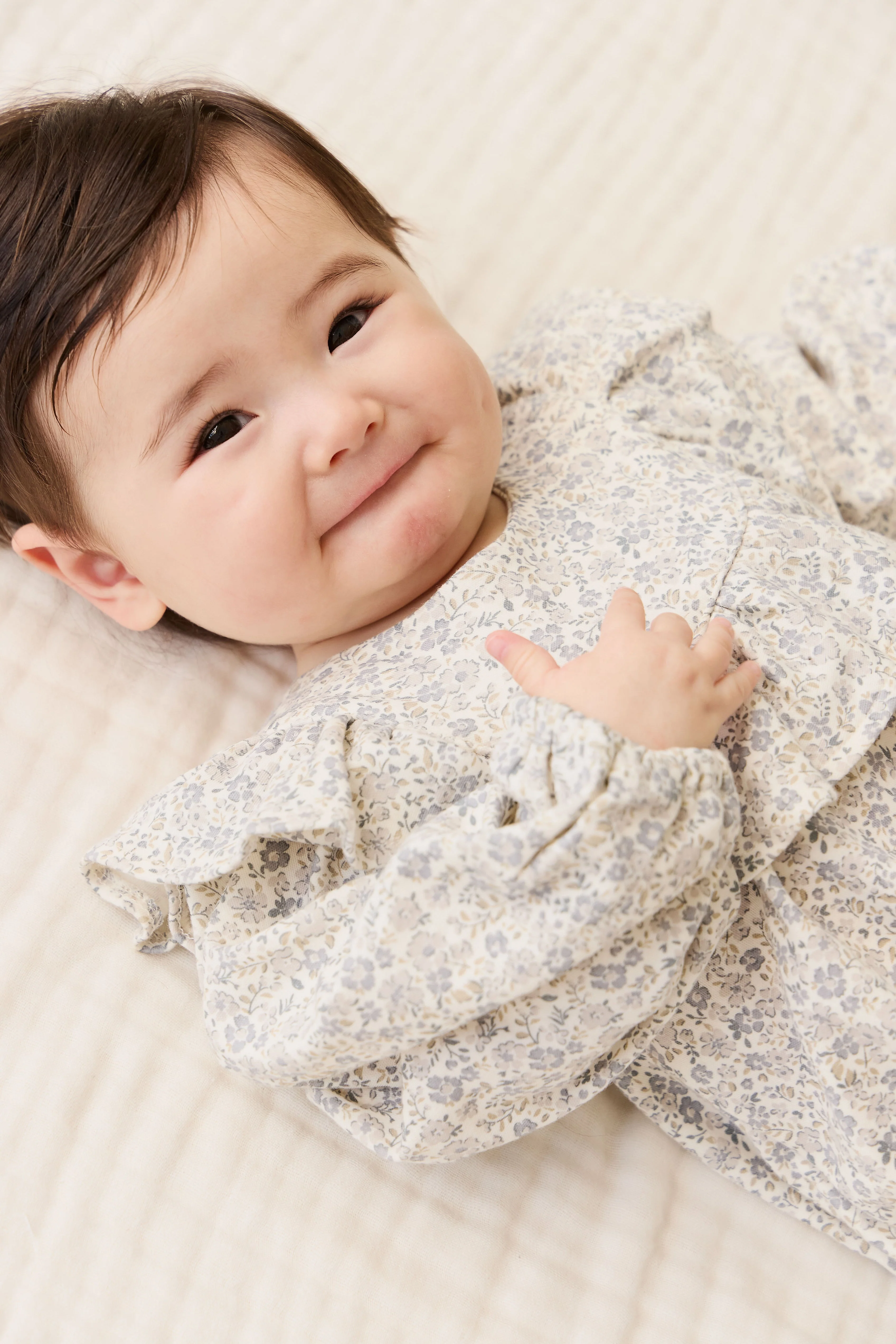 Organic Cotton Aurora Playsuit - Tully Grey - Image 5