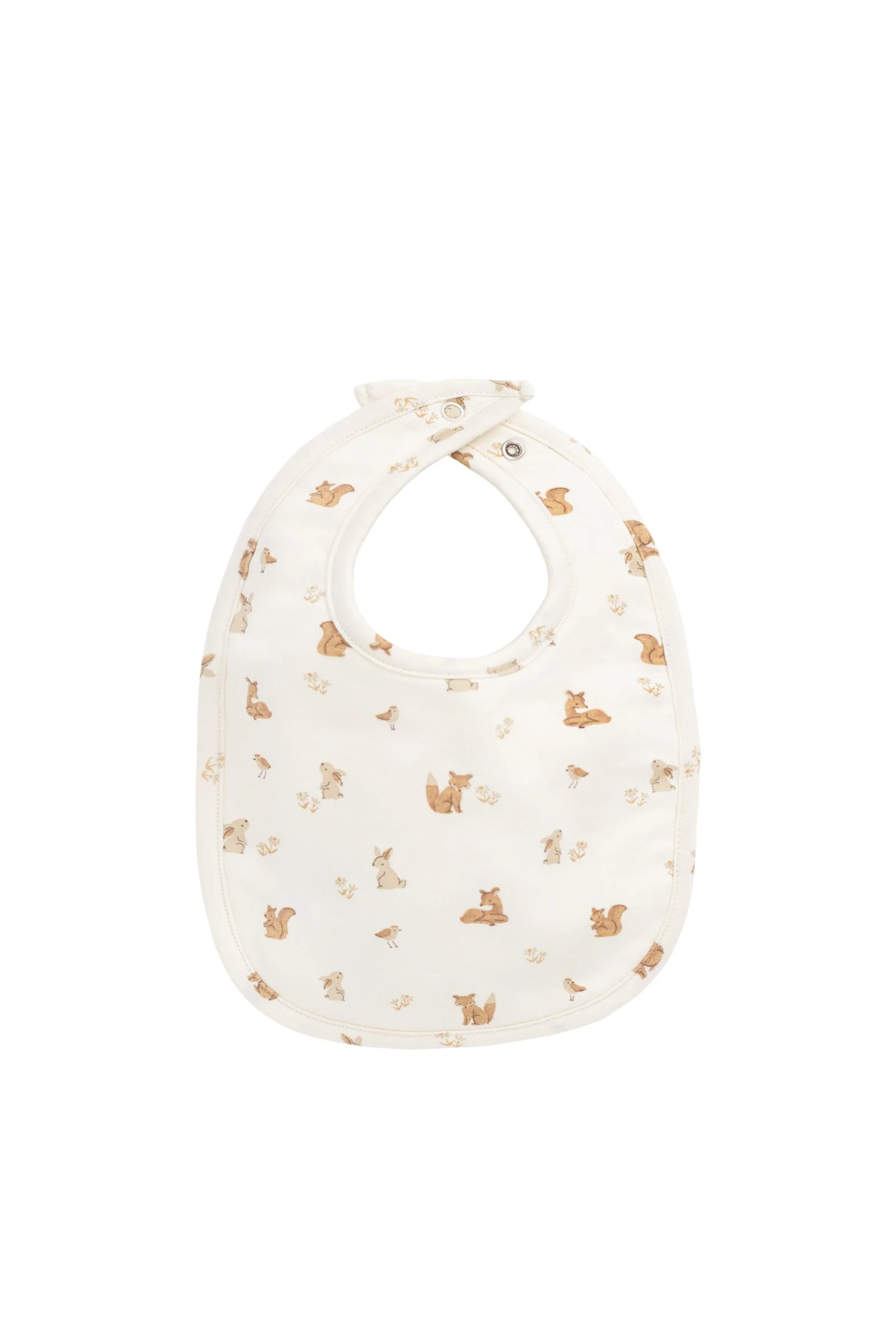 Organic Cotton Bib - Forest Friends - Image 2