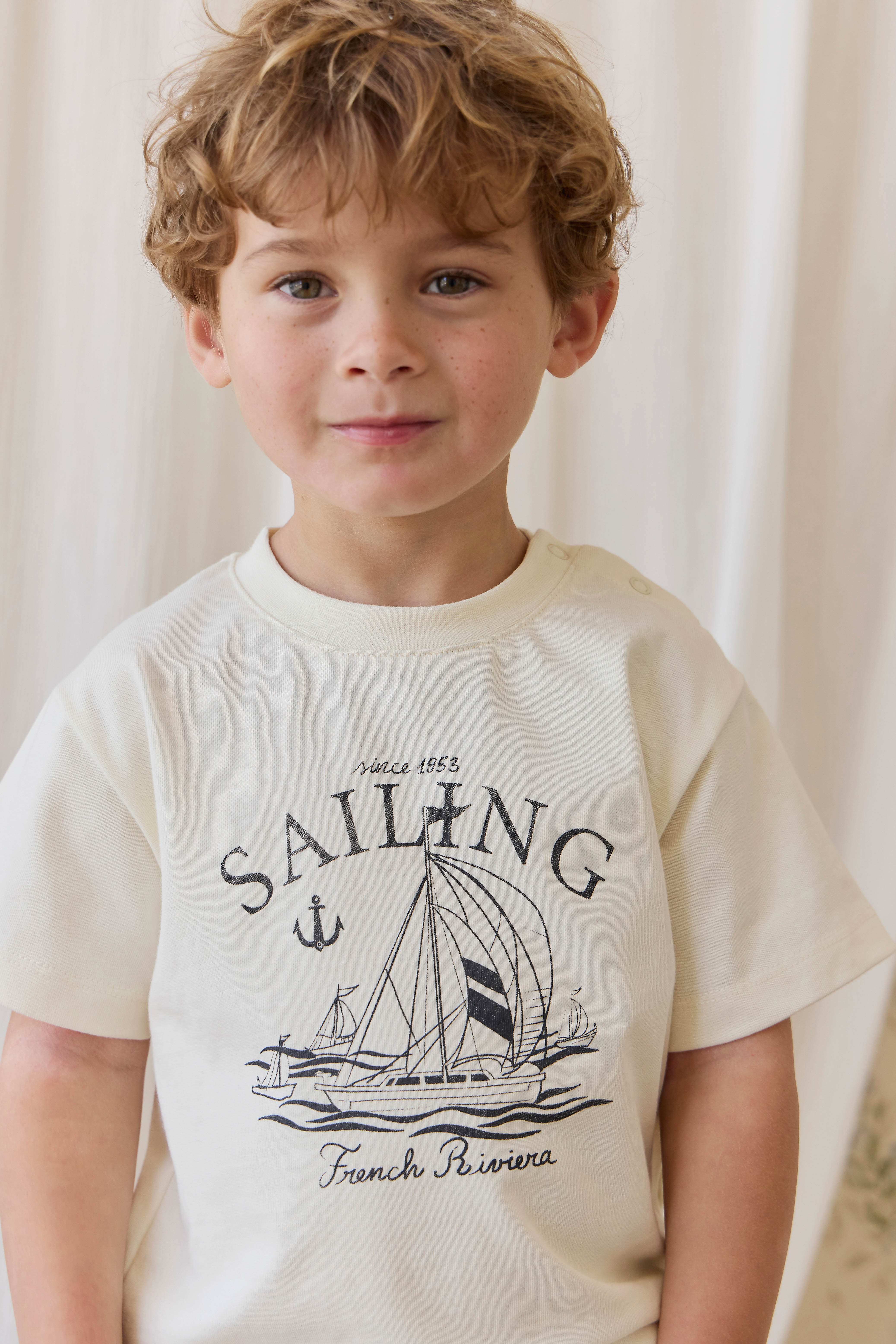 Organic Cotton Bjorn Tee-French Riviera Eclipse - Image 4