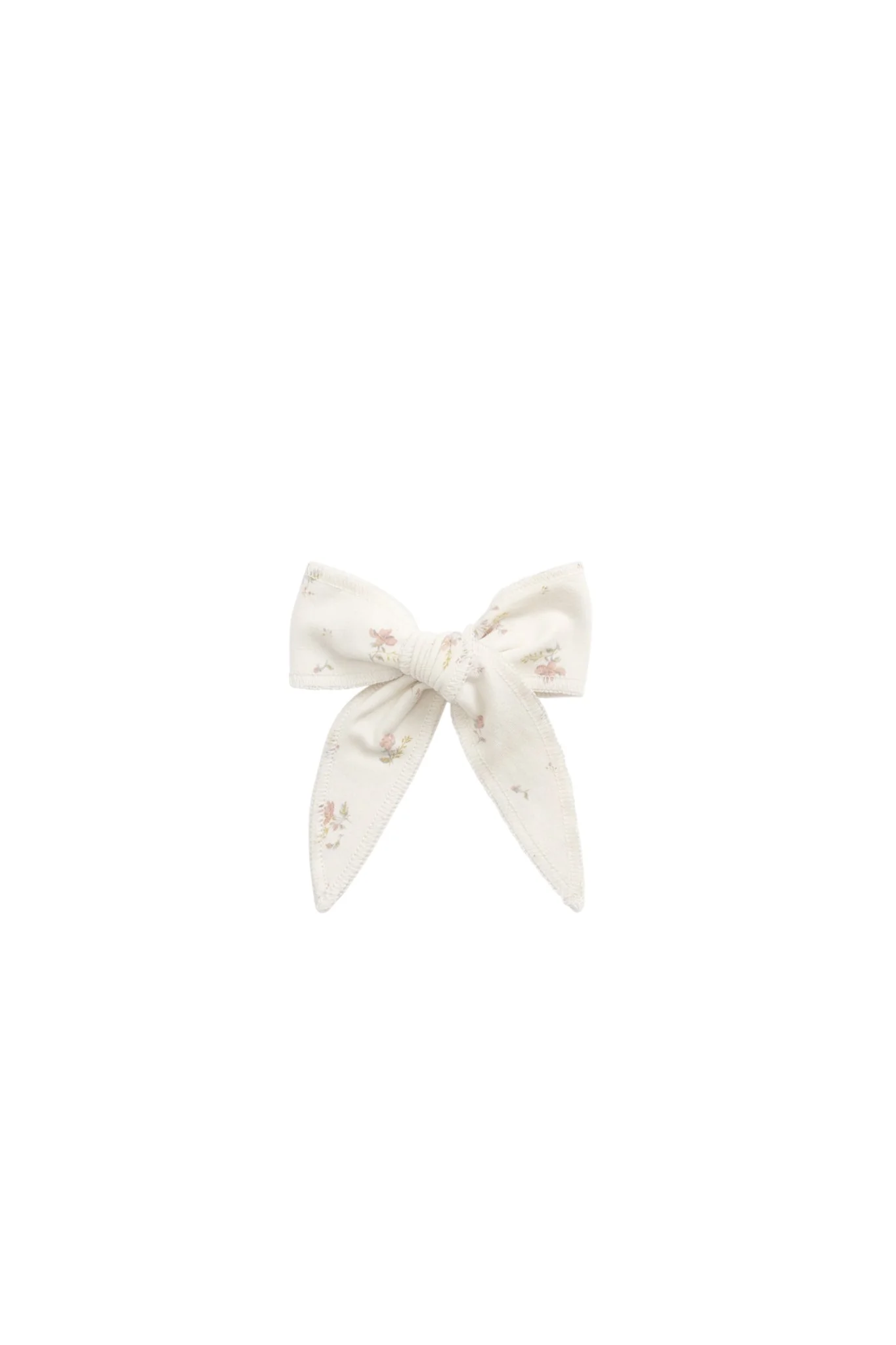 Organic Cotton Bow - Emilia Egret - Image 2