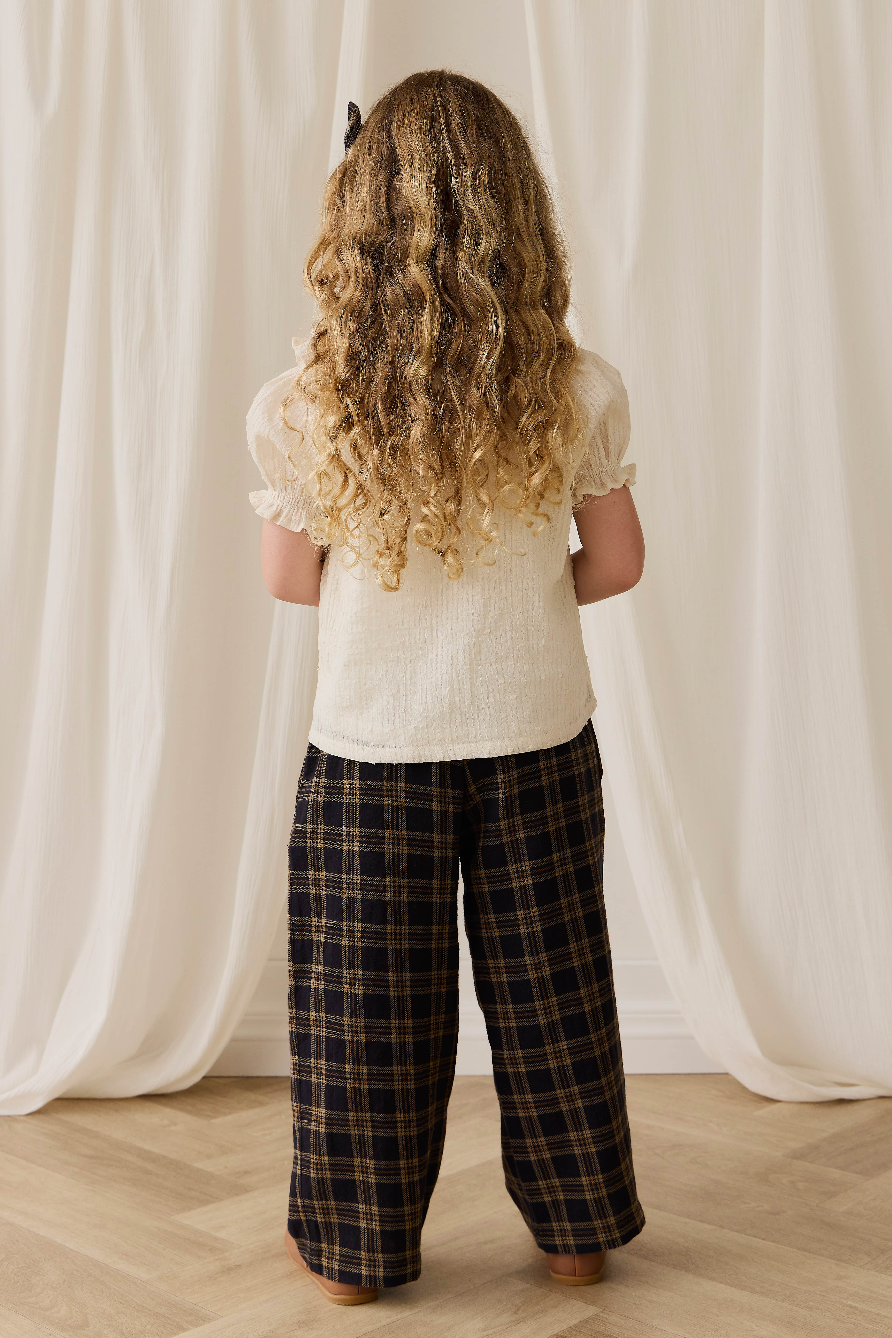 Organic Cotton Bowie Blouse-Parchment - Image 8