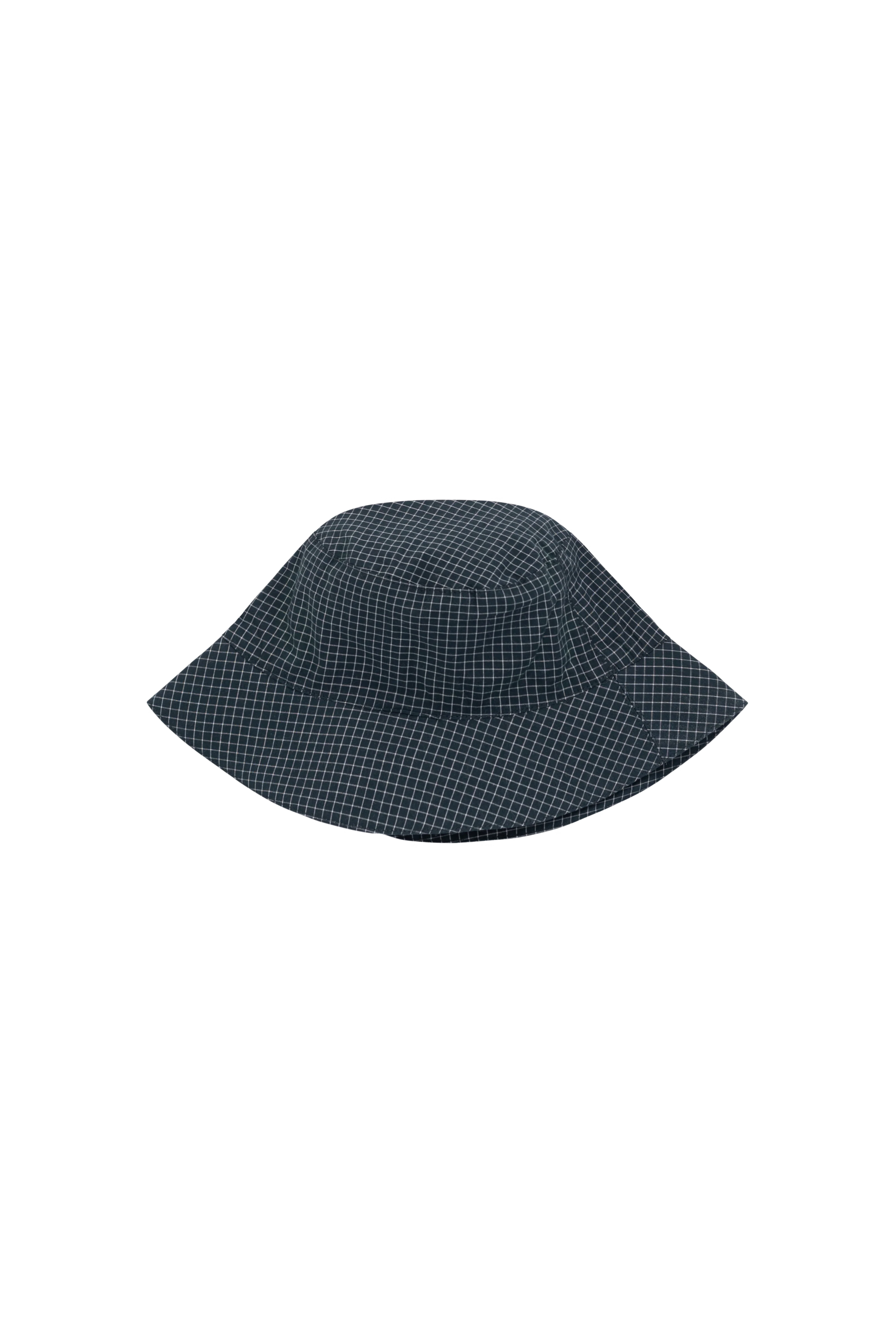 Organic Cotton Bucket Hat - Forest Grid - Image 2