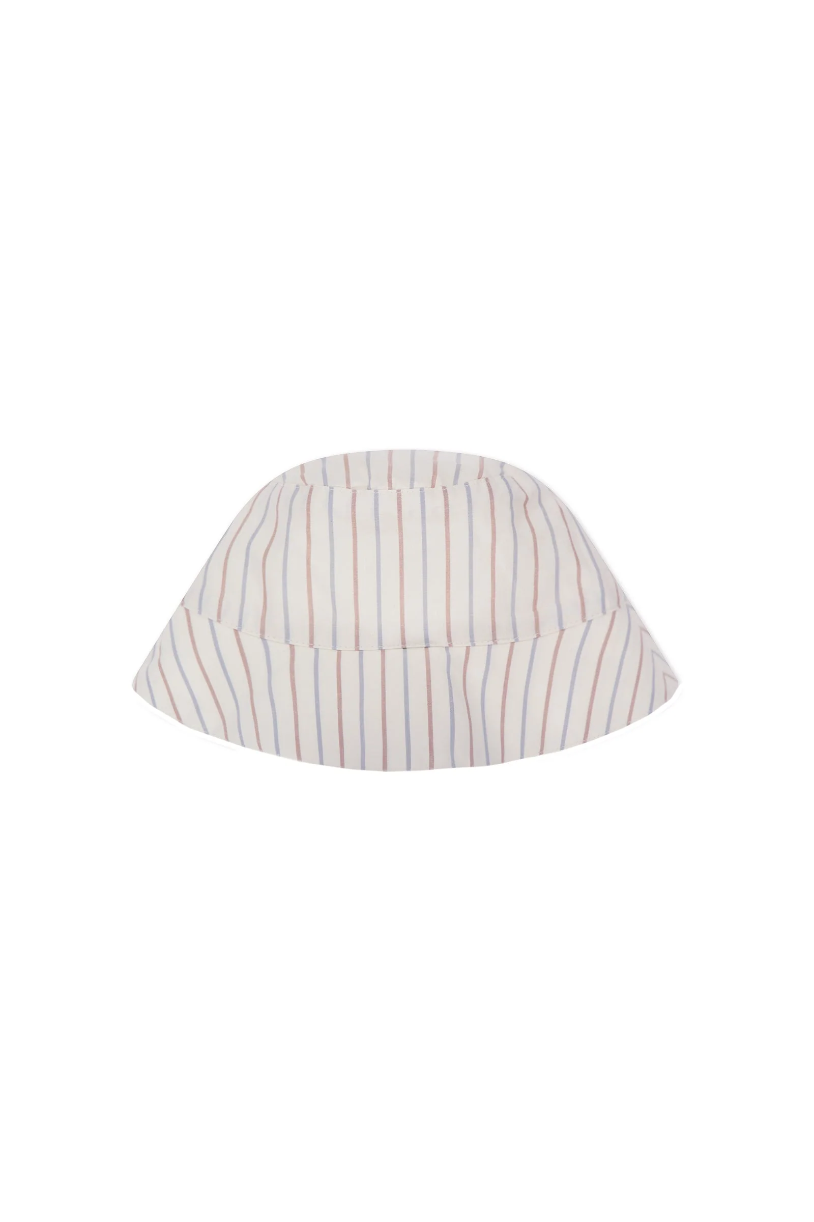 Organic Cotton Bucket Hat - Vacation Stripe - Image 2