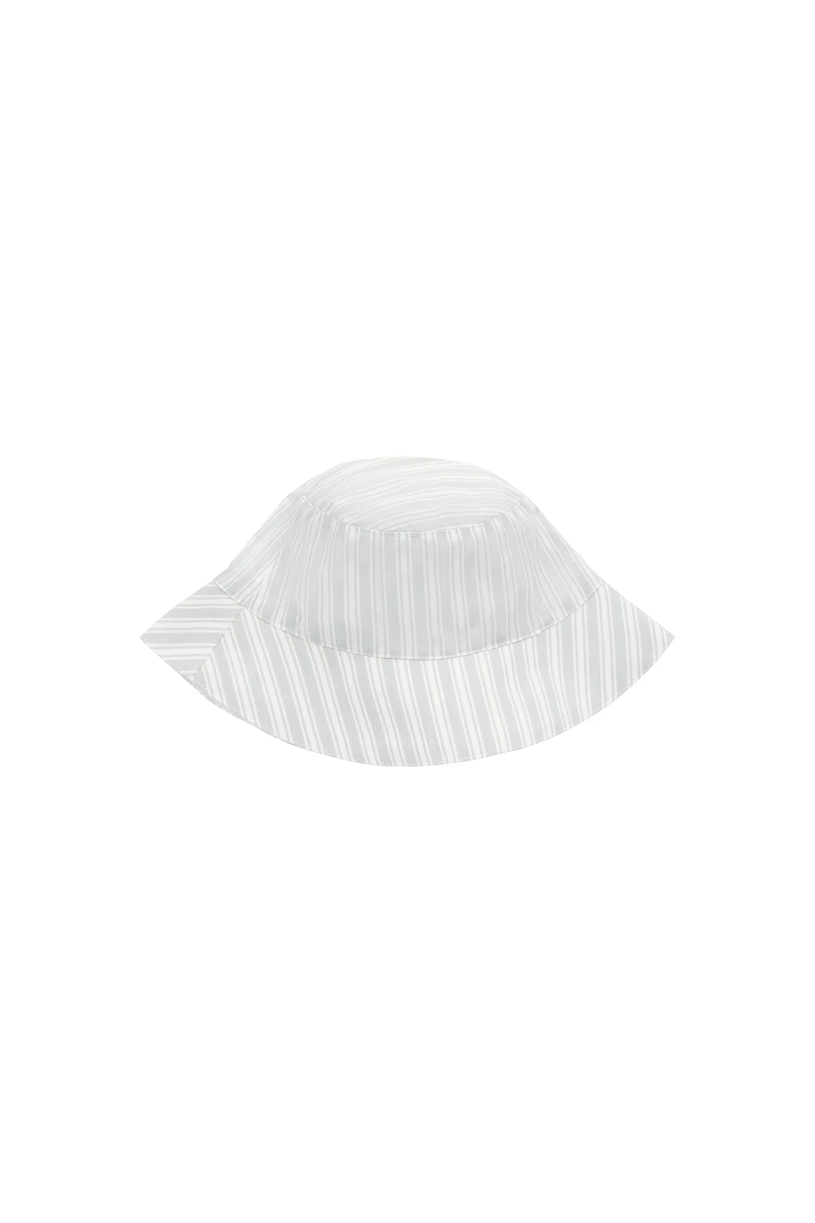 Organic Cotton Bucket Hat - Variegated Stripe Shoreline - Image 2