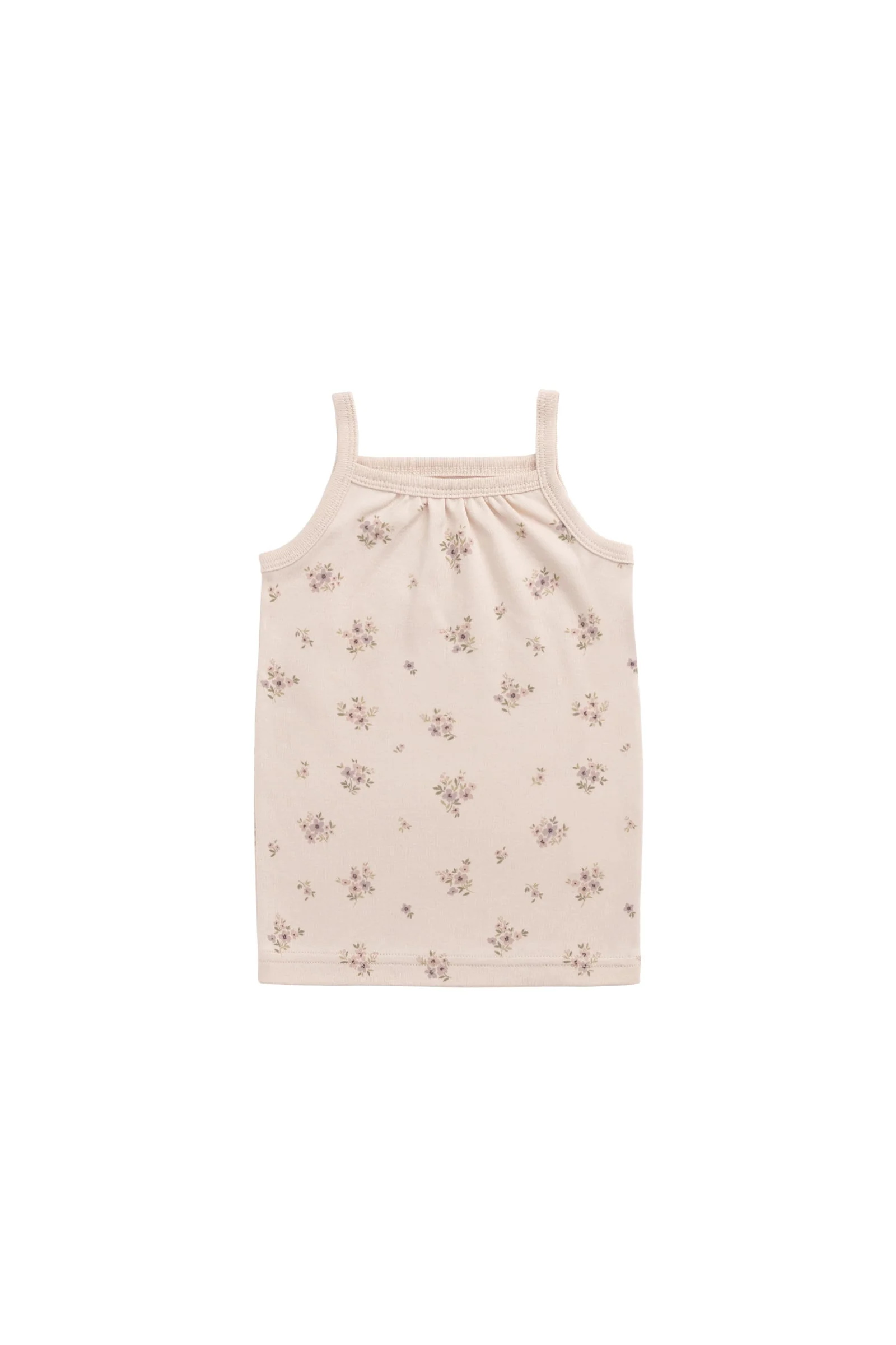 Organic Cotton Casey Top - Goldie Bouquet Pink Tint - Image 2