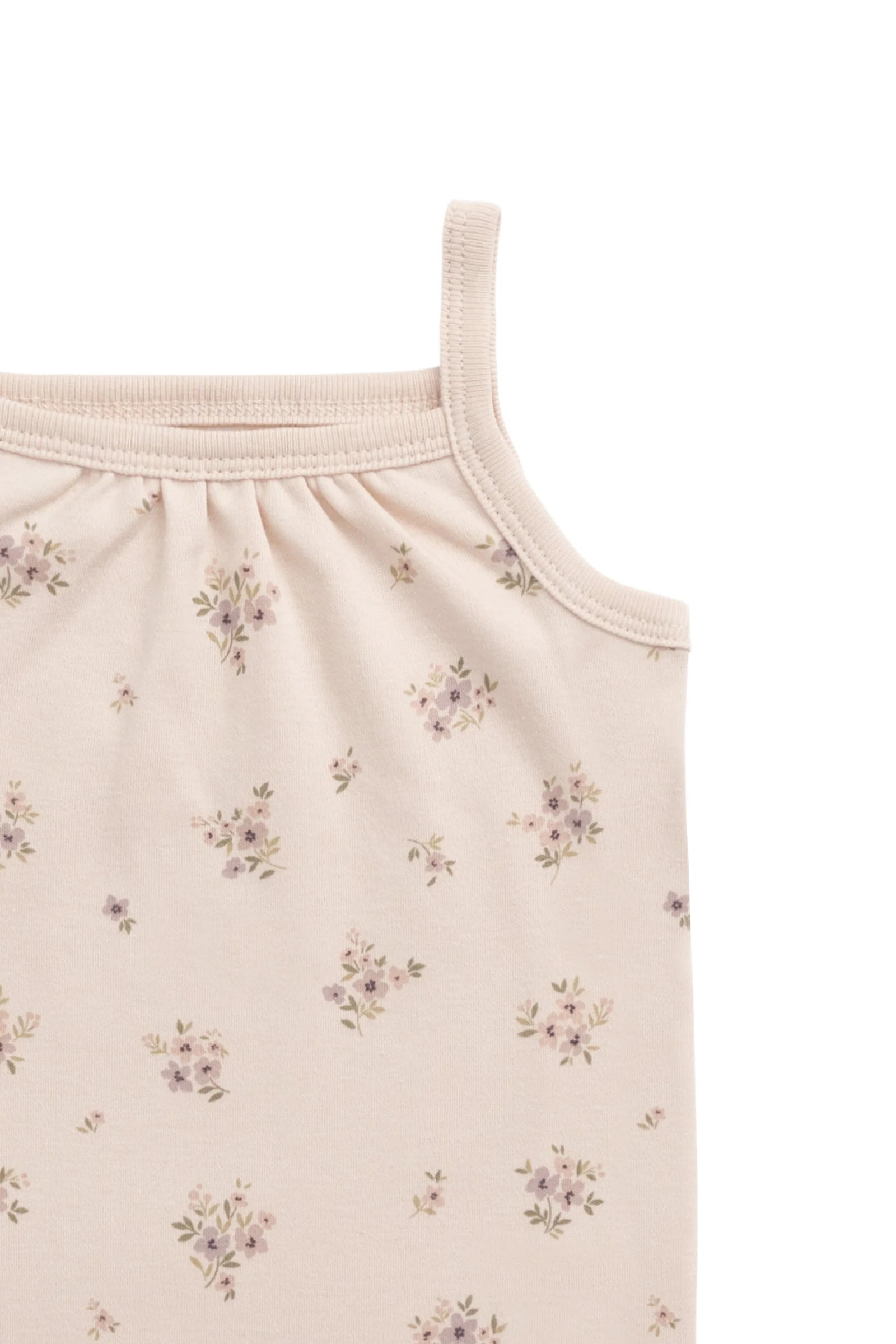 Organic Cotton Casey Top - Goldie Bouquet Pink Tint - Image 7