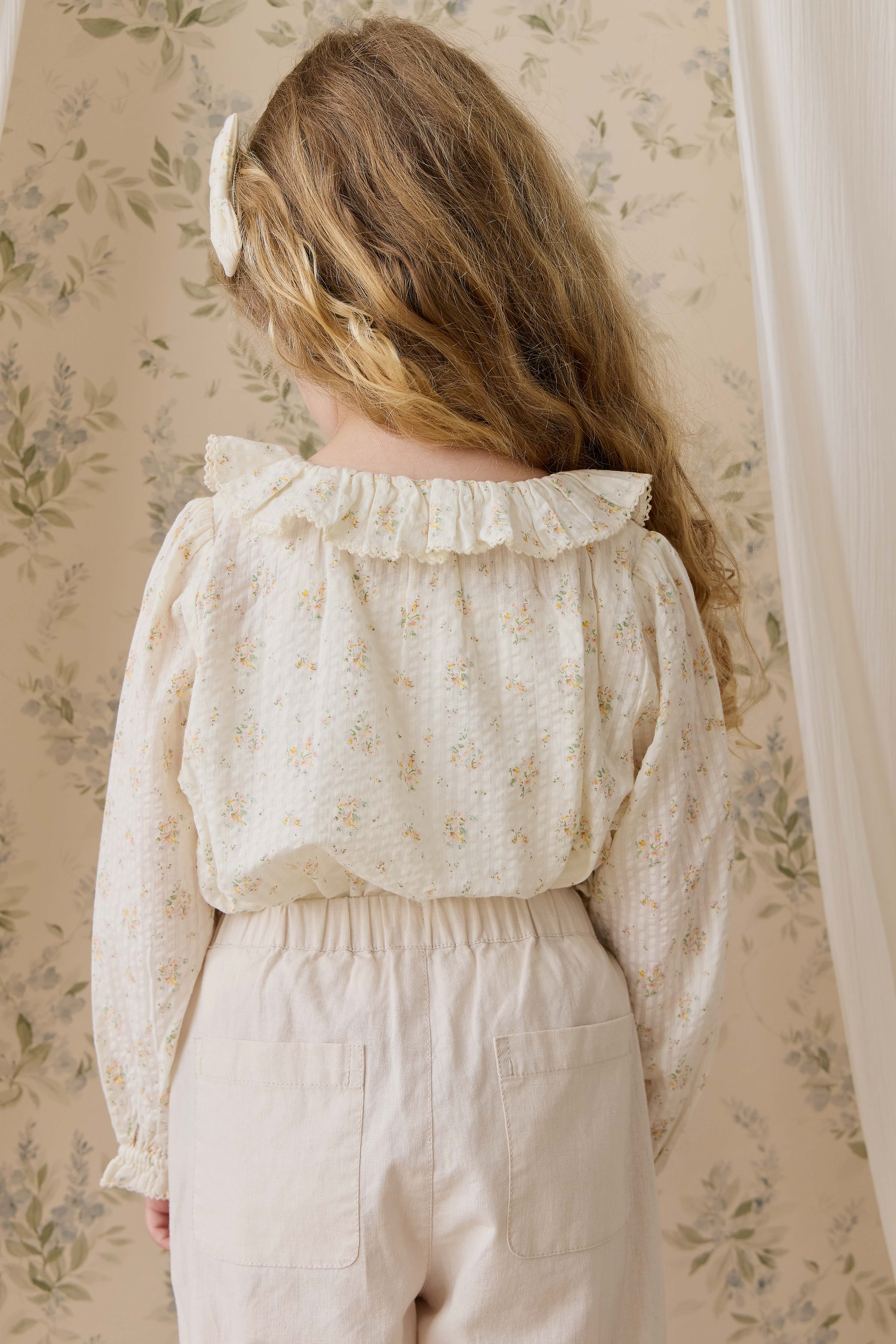 Organic Cotton Cecile Top-Justine Parchment - Image 4