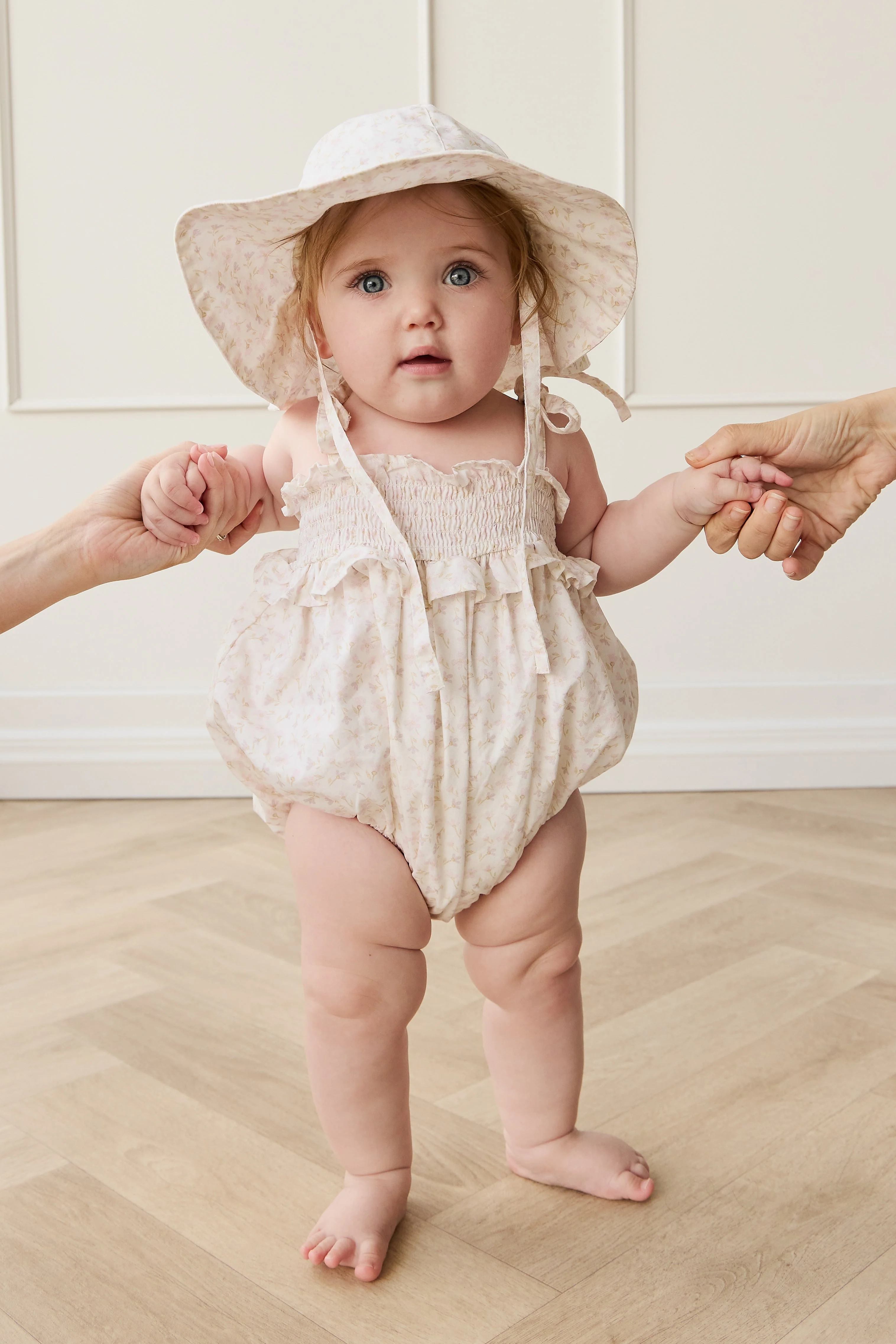Organic Cotton Cleo Playsuit - Aries Mauve - Image 2