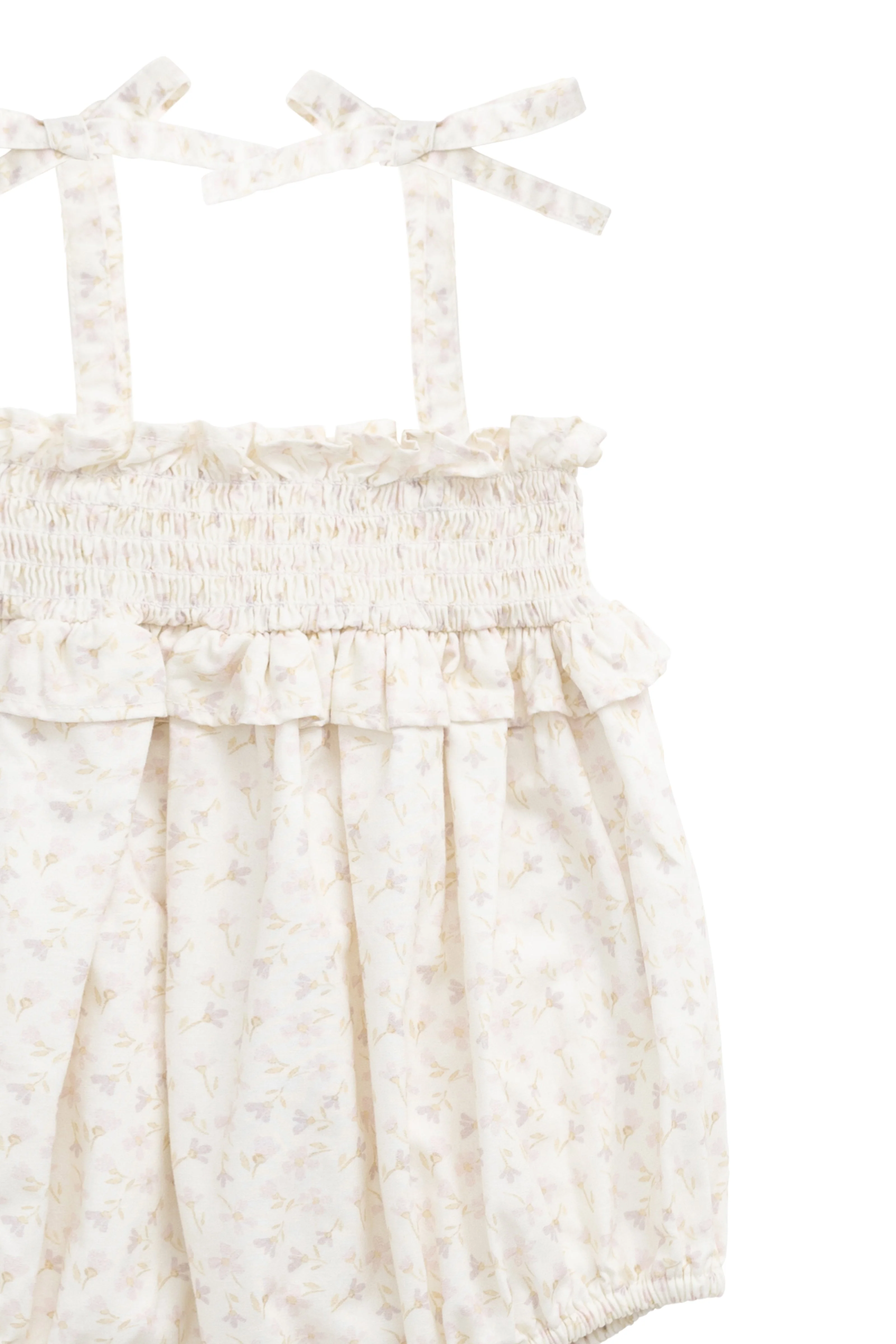 Organic Cotton Cleo Playsuit - Aries Mauve - Image 6