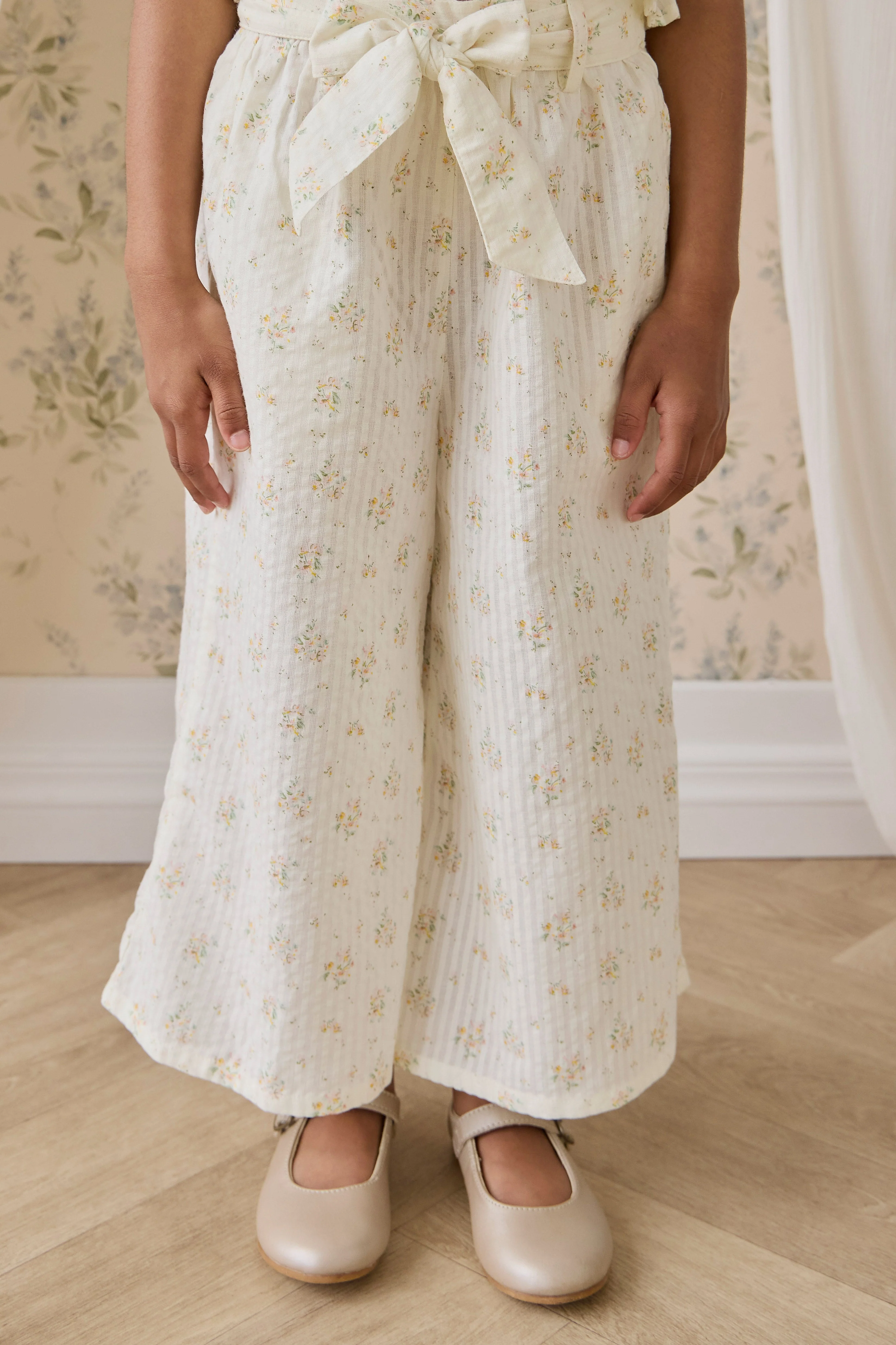 Organic Cotton Cosette Pant-Justine Parchment - Image 3