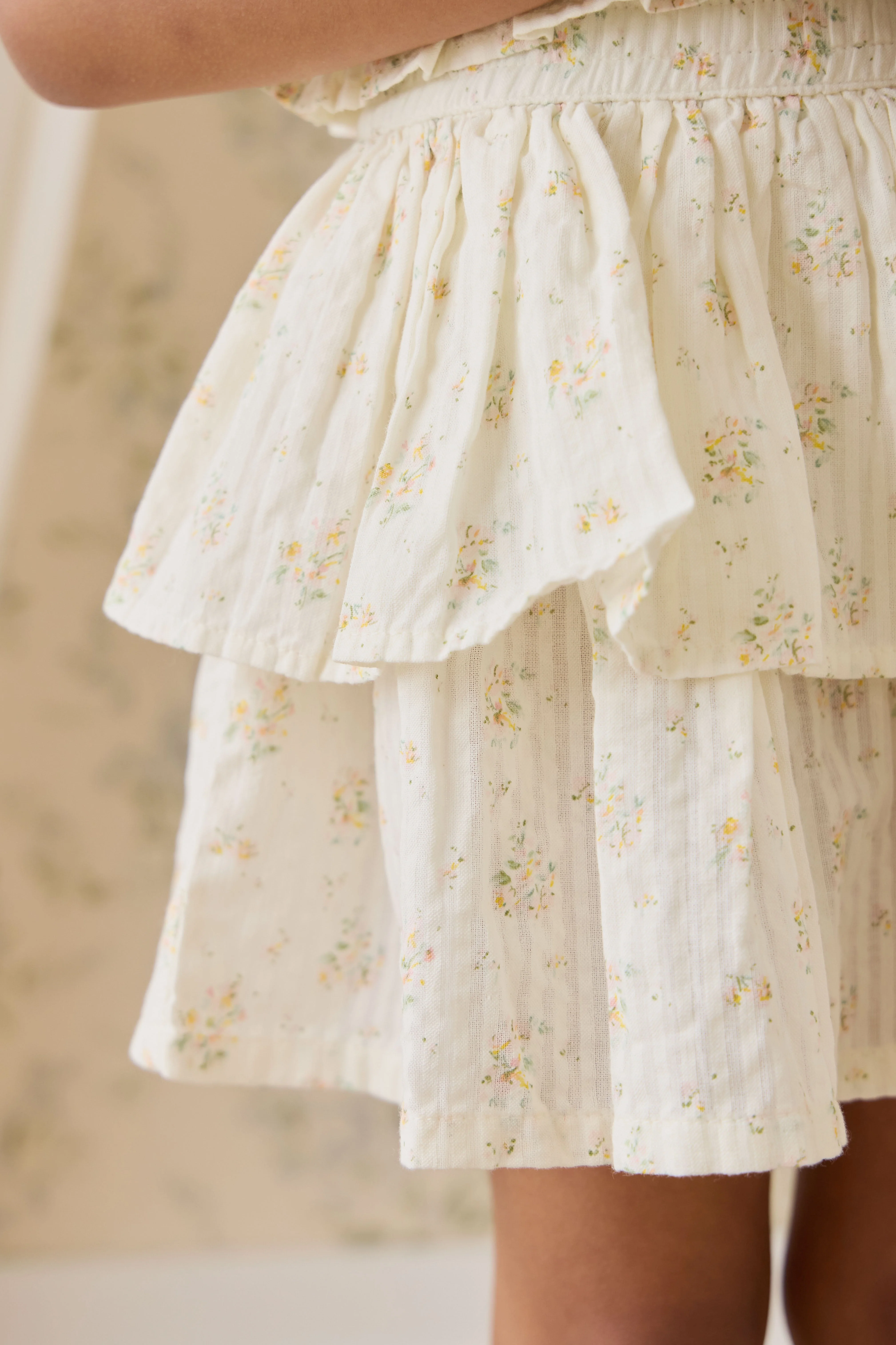 Organic Cotton Cosette Skirt-Justine Parchment - Image 3
