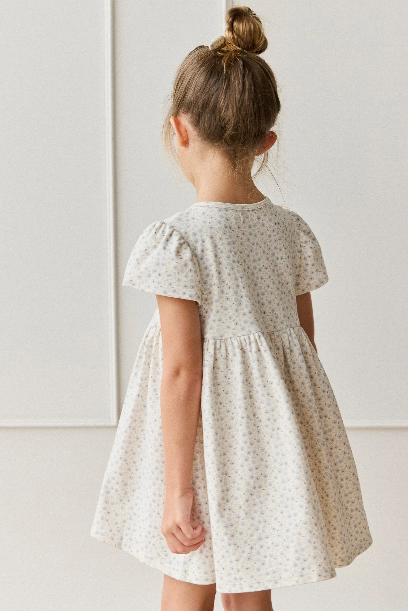Organic Cotton Dahlia Dress - Penelope Evening Haze - Image 5