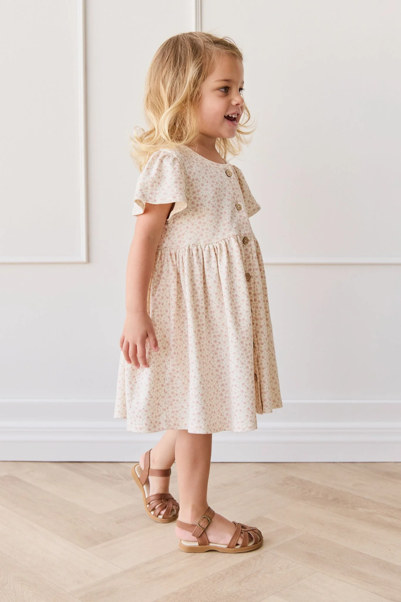 Organic Cotton Dahlia Dress - Penelope Rose Small - Image 6