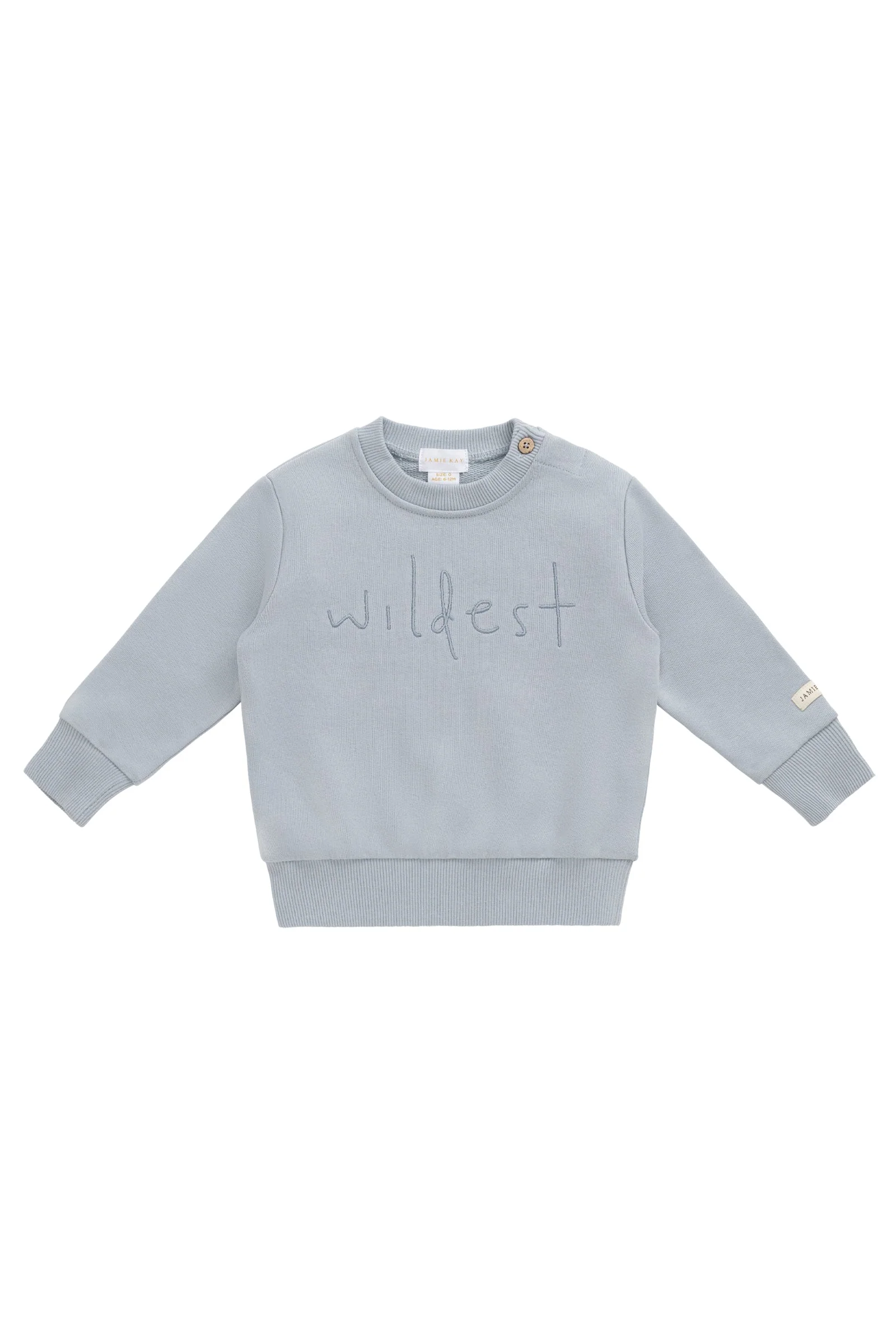 Organic Cotton Dominic Sweatshirt - Coast Wildest - Image 2
