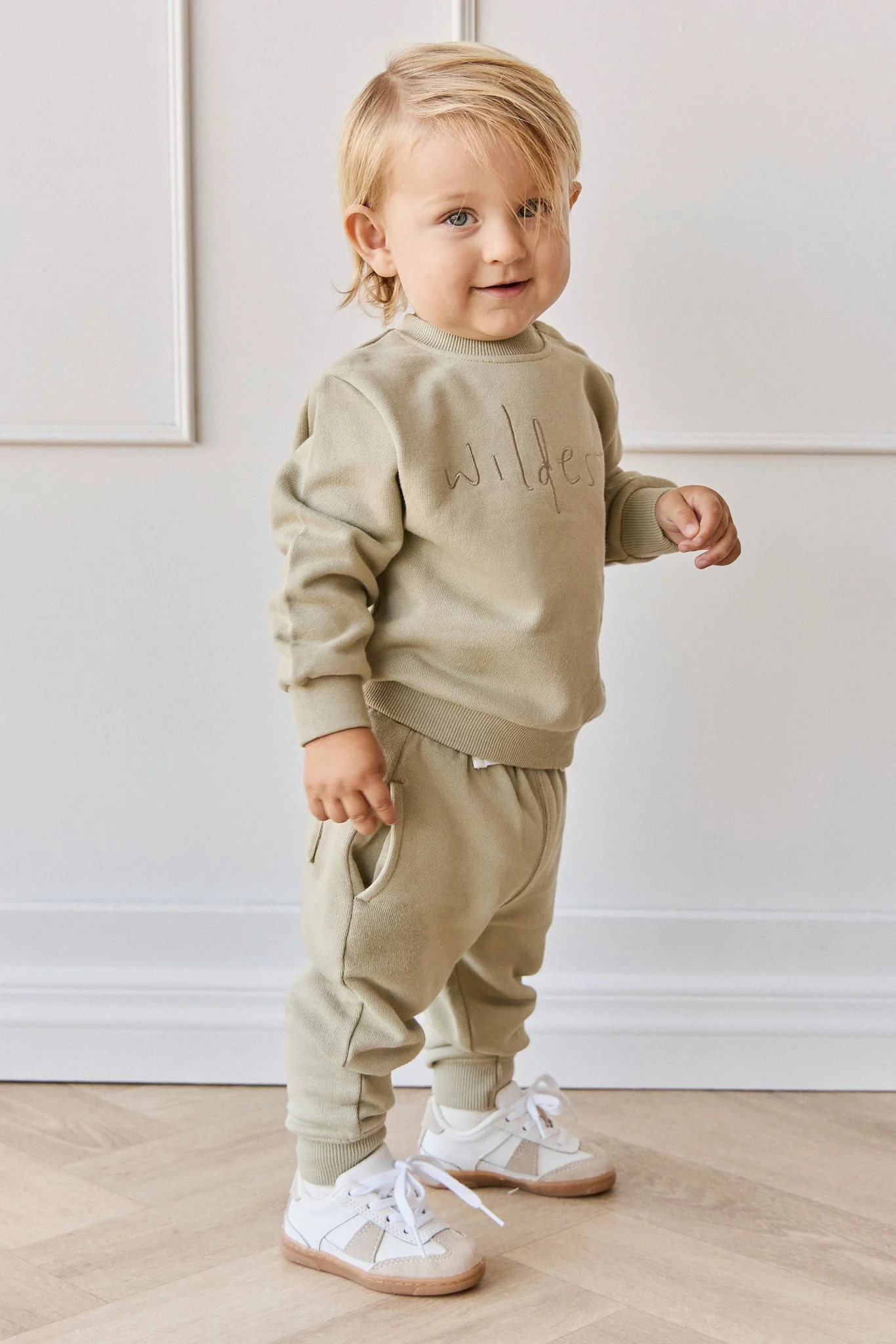 Organic Cotton Dominic Sweatshirt - Pampas Wildest - Image 6