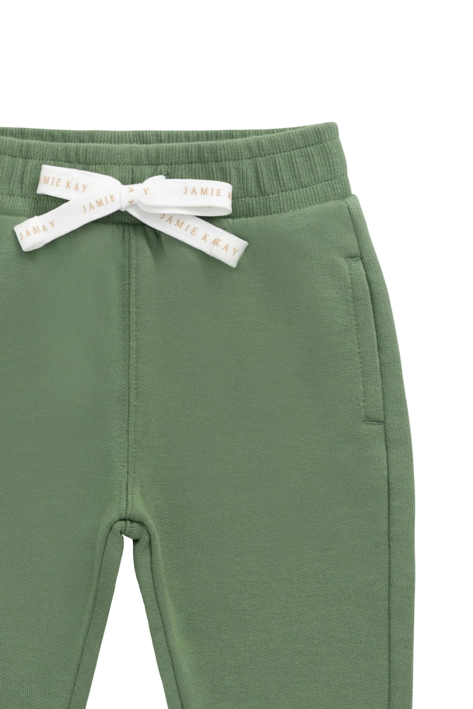 Organic Cotton Dominic Track Pant - Snow Pea - Image 6