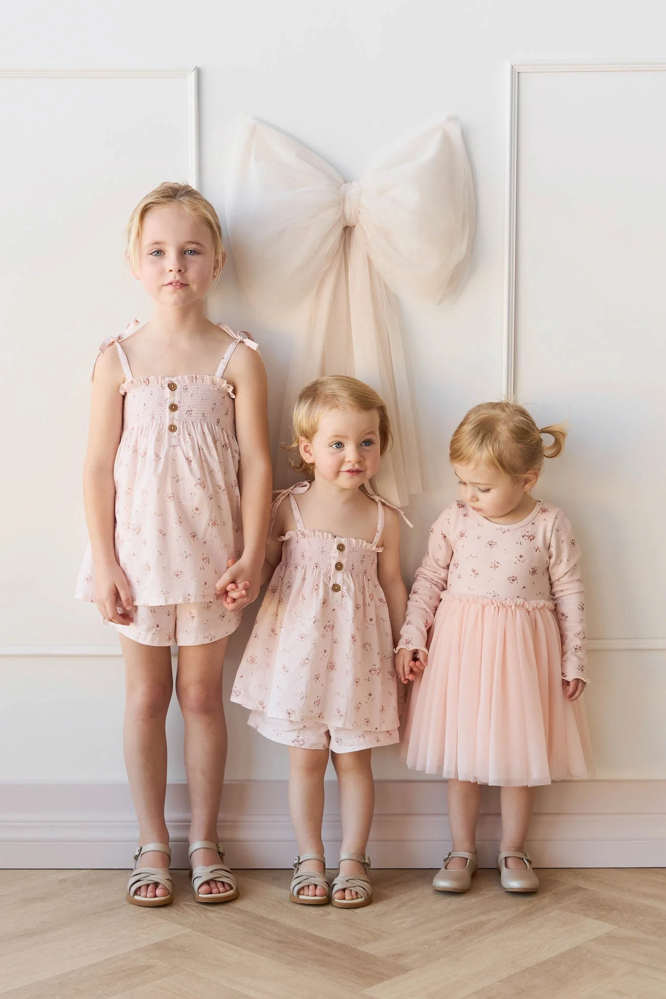 Organic Cotton Ellie Top - Petite Fleur Soft Peony - Image 3
