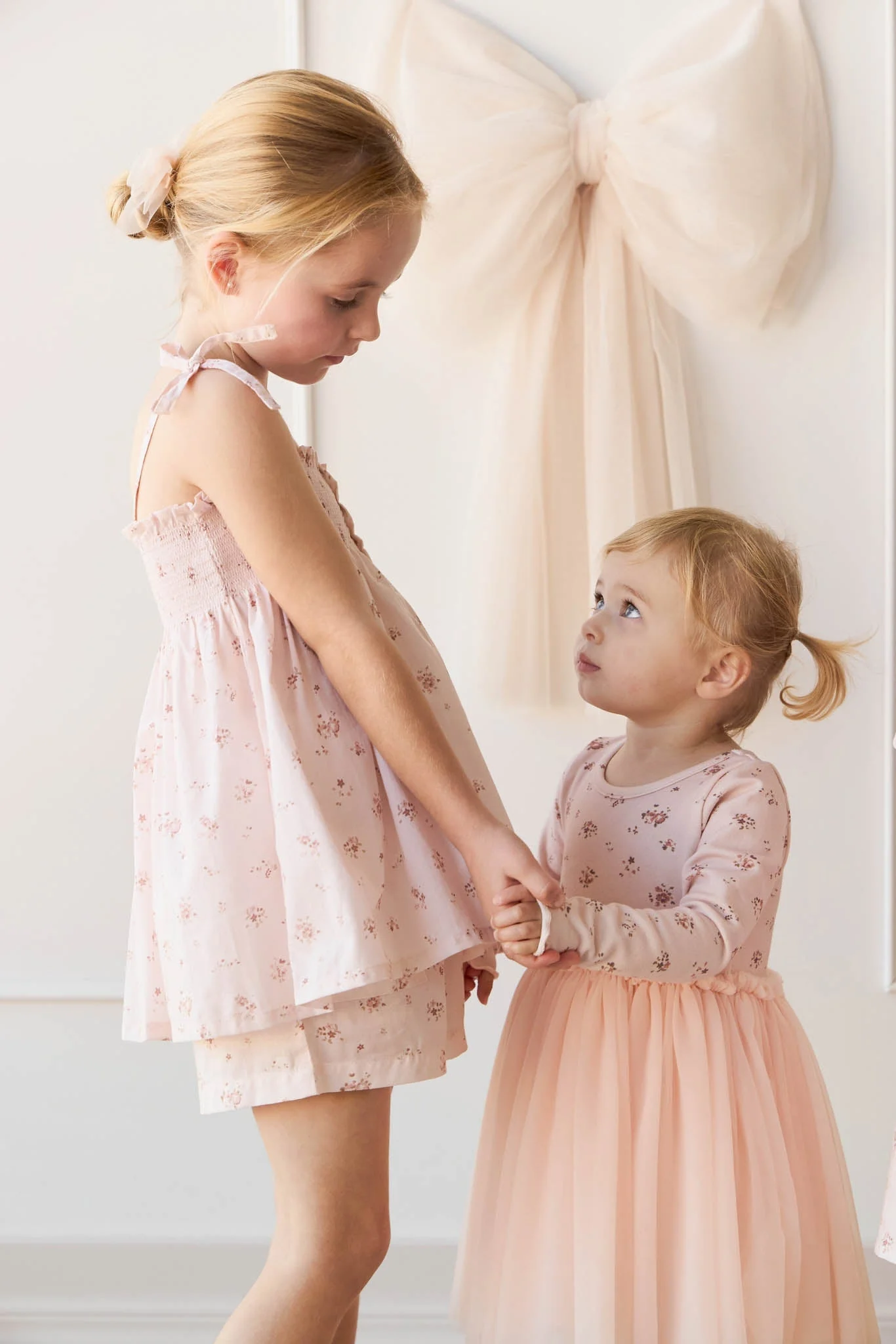 Organic Cotton Ellie Top - Petite Fleur Soft Peony - Image 5