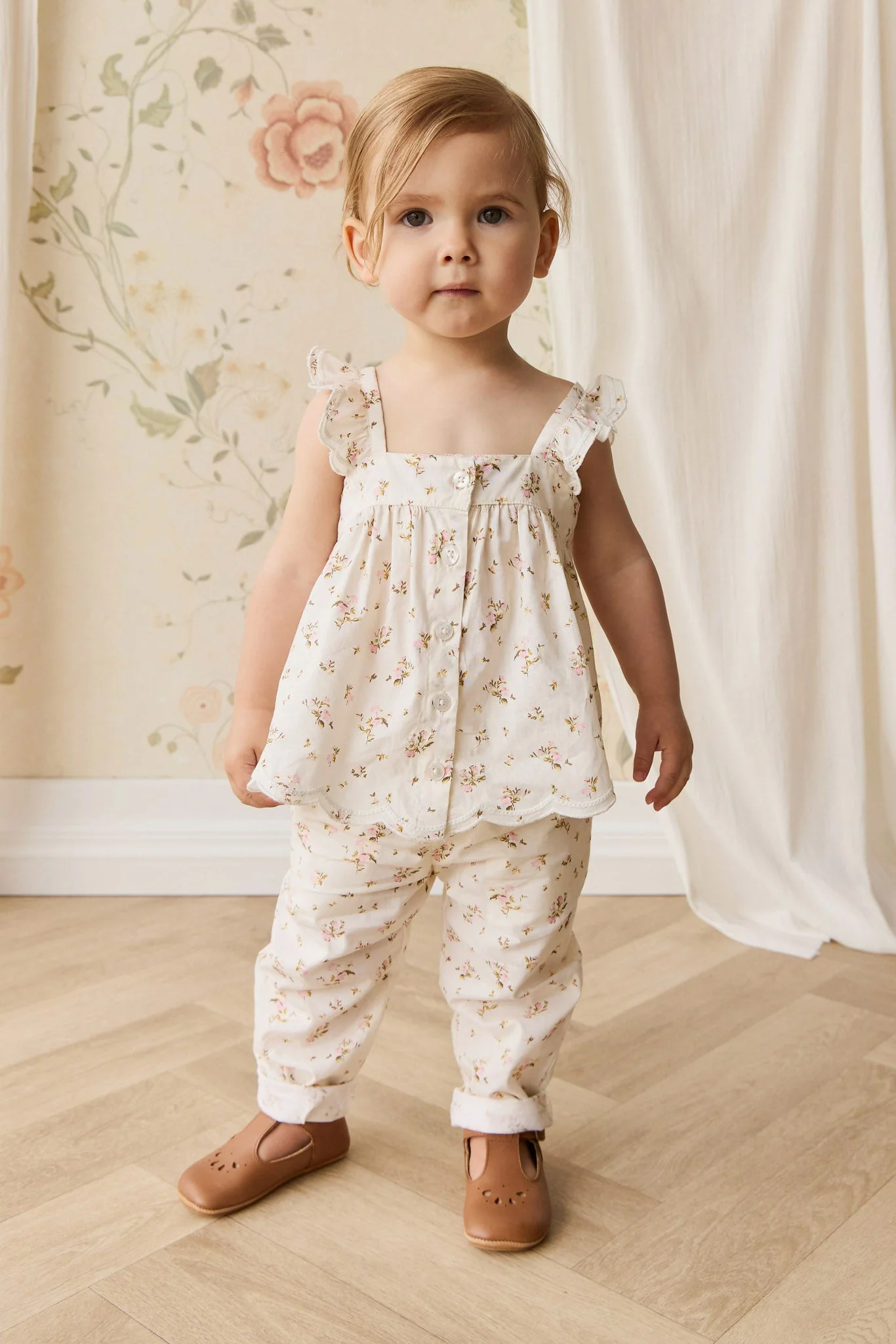 Organic Cotton Elodie Pant - Bianca Antique - Image 2