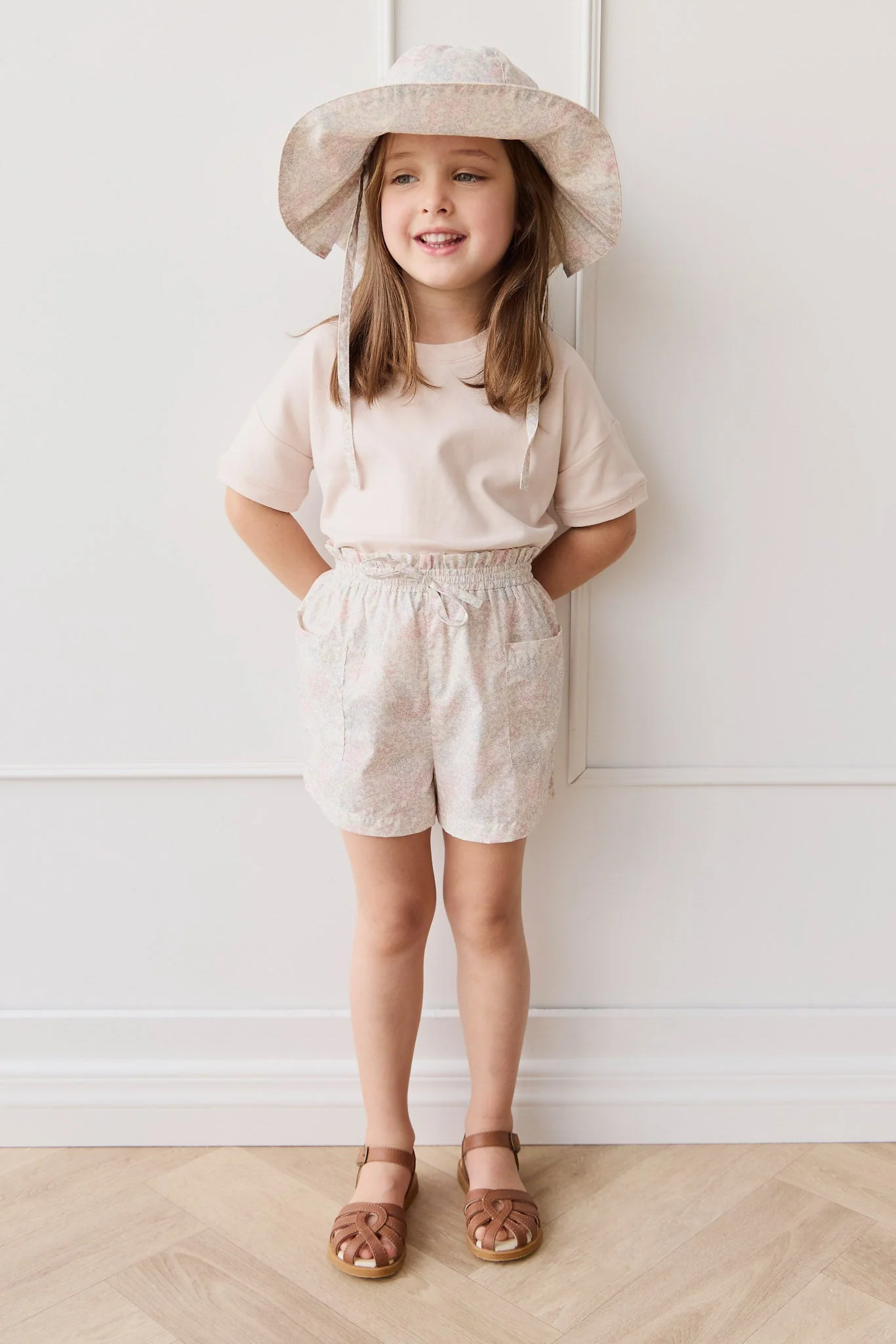 Organic Cotton Emelia Short - Azra Slightly Pink - Image 4