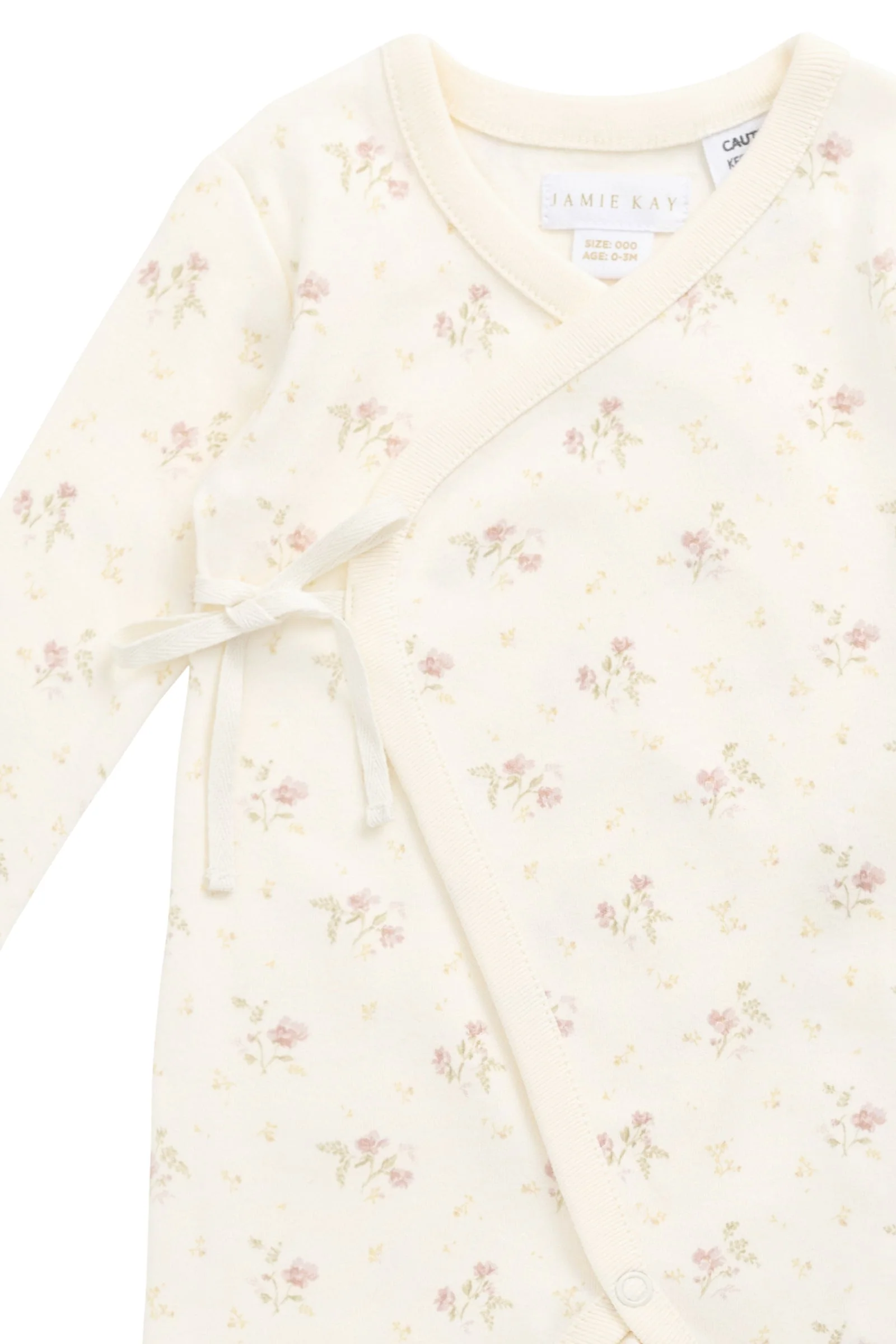 Organic Cotton Estelle Onepiece - Thelma Parchment - Image 2
