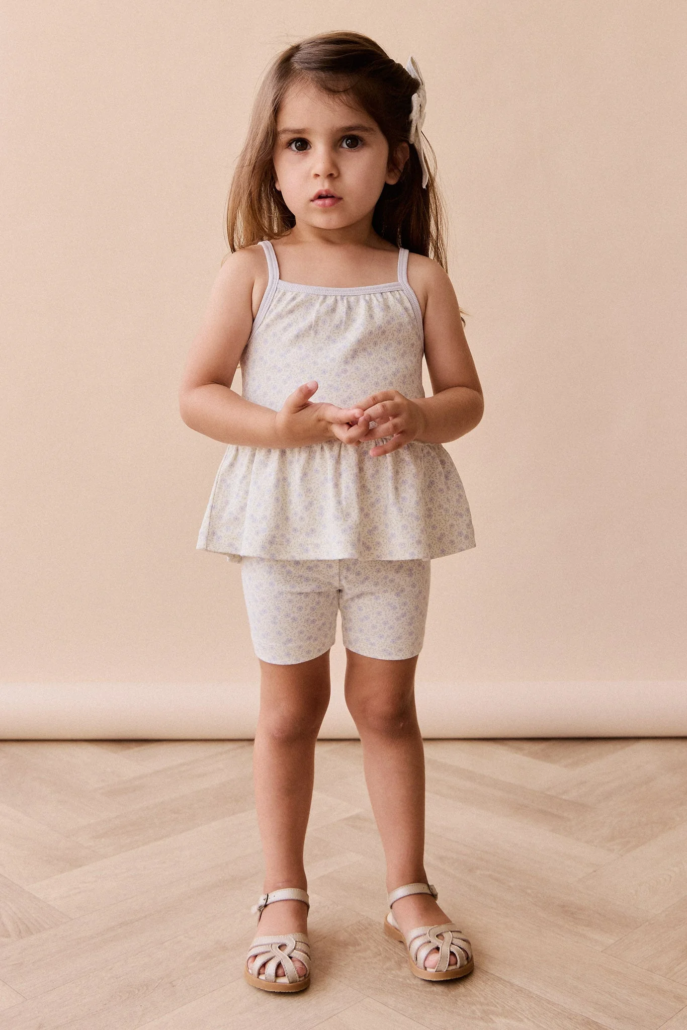 Organic Cotton Everyday Bike Short - Emmy Lilac - Image 4