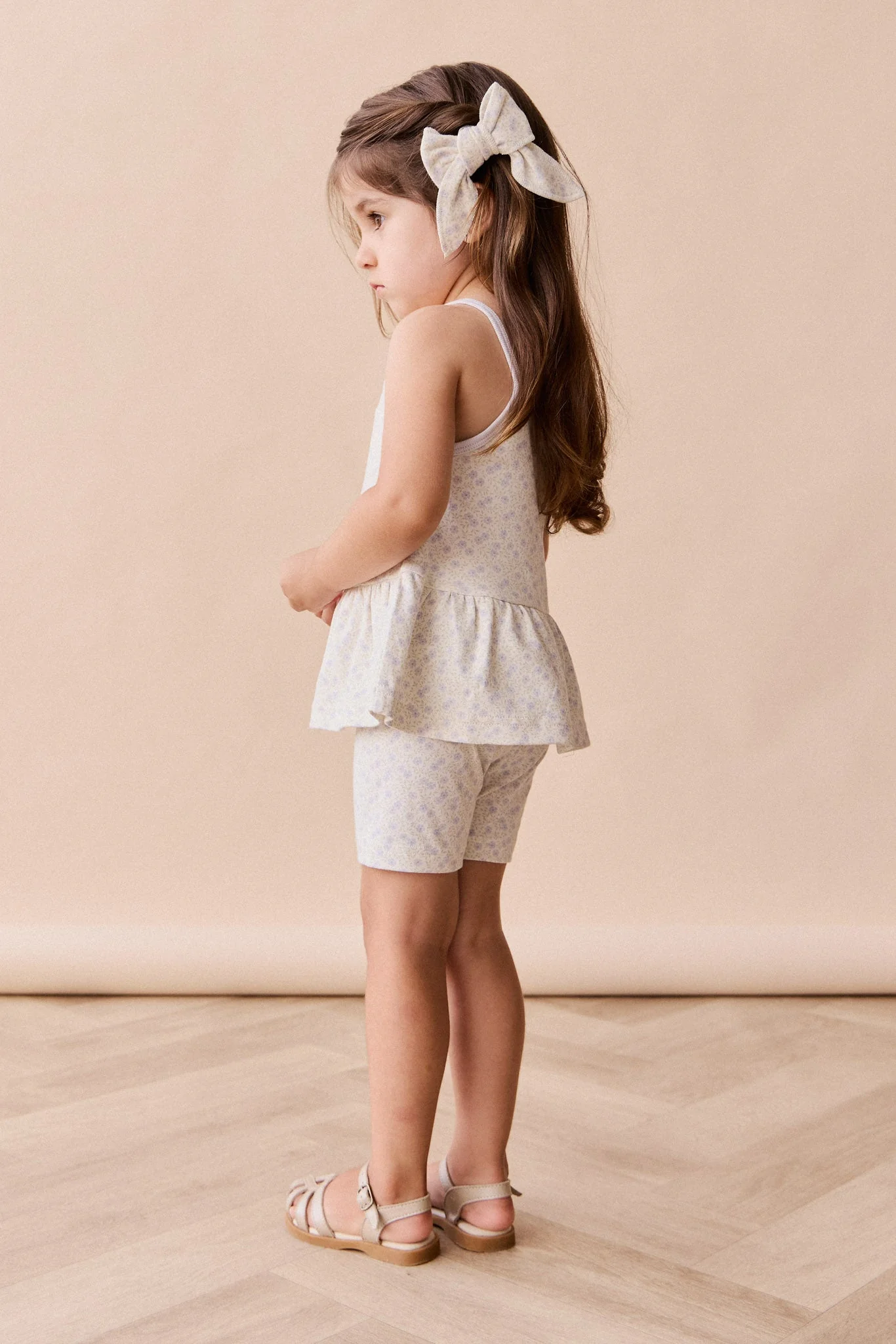 Organic Cotton Everyday Bike Short - Emmy Lilac - Image 5