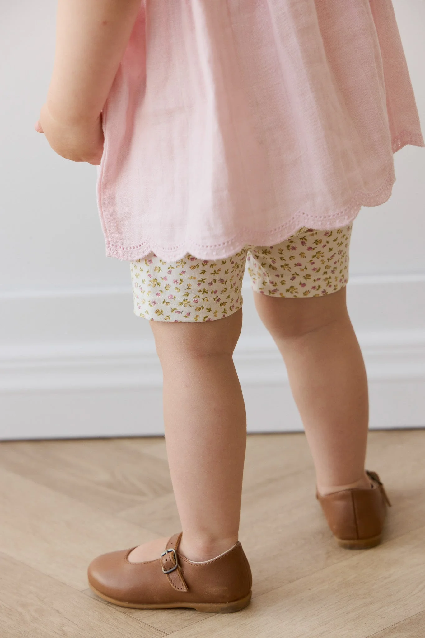 Organic Cotton Everyday Bike Short - Pippa Pink - Image 4