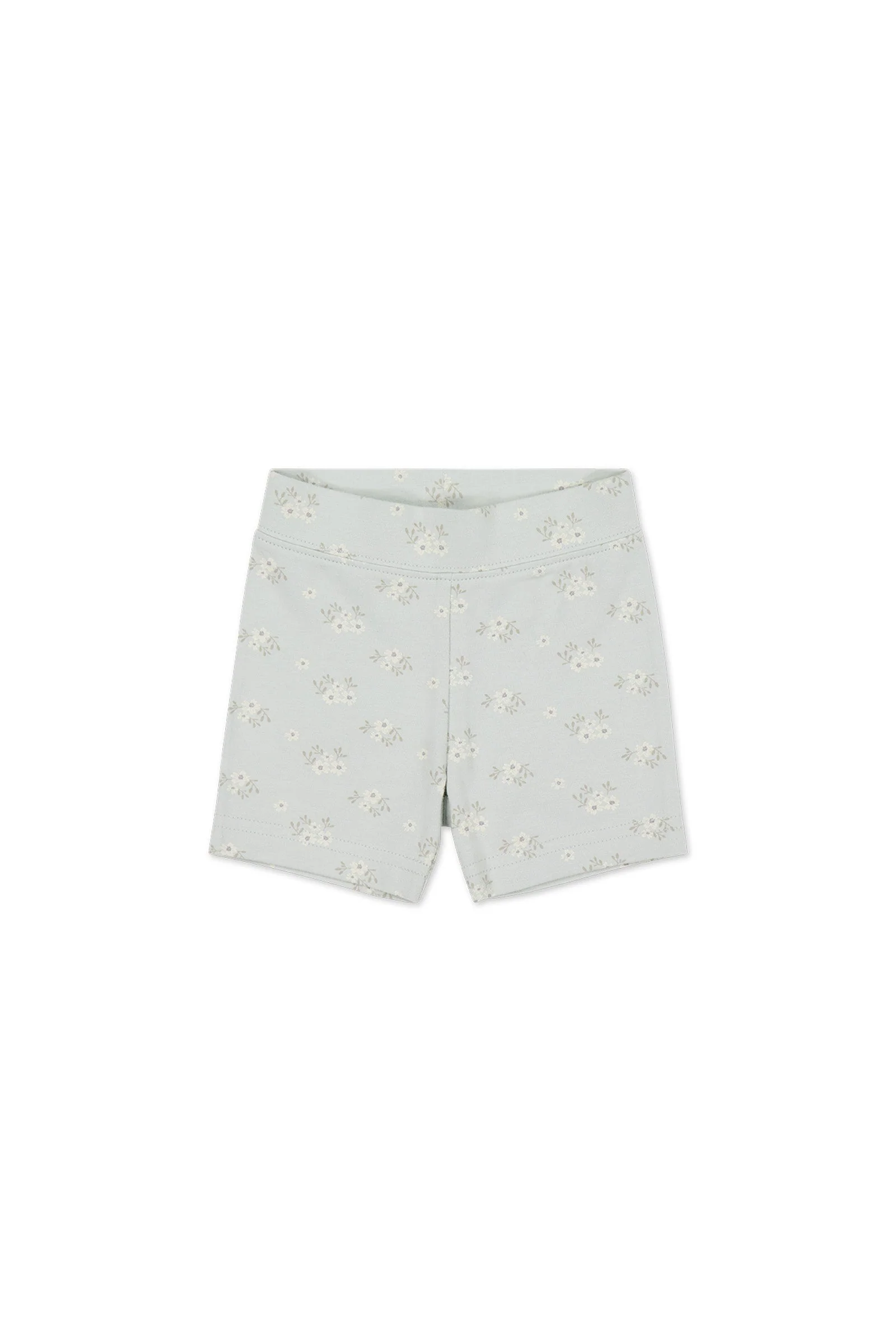 Organic Cotton Everyday Bike Short - Rose Floral Smoke - Image 2