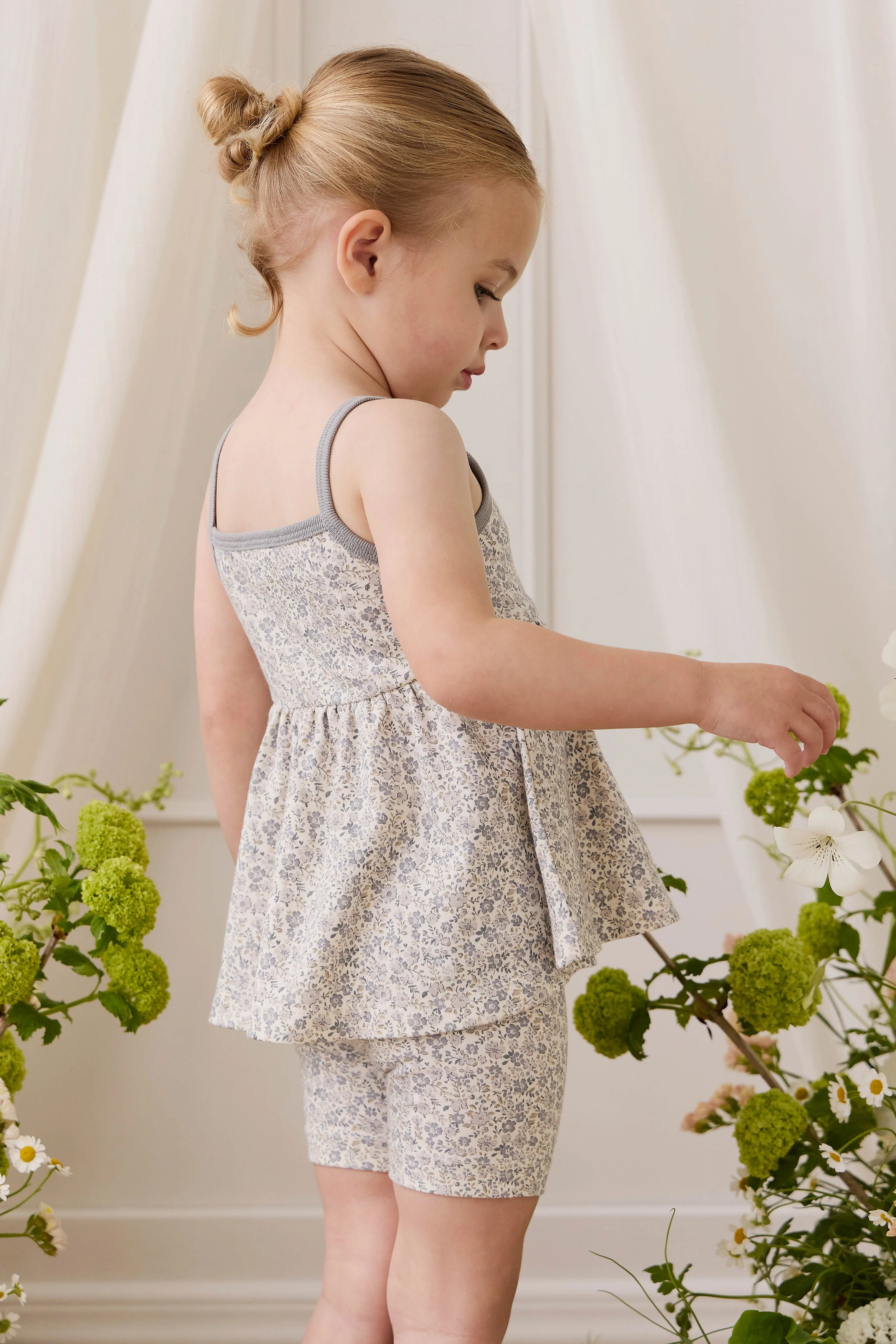 Organic Cotton Everyday Bike Short - Tully Grey - Image 7
